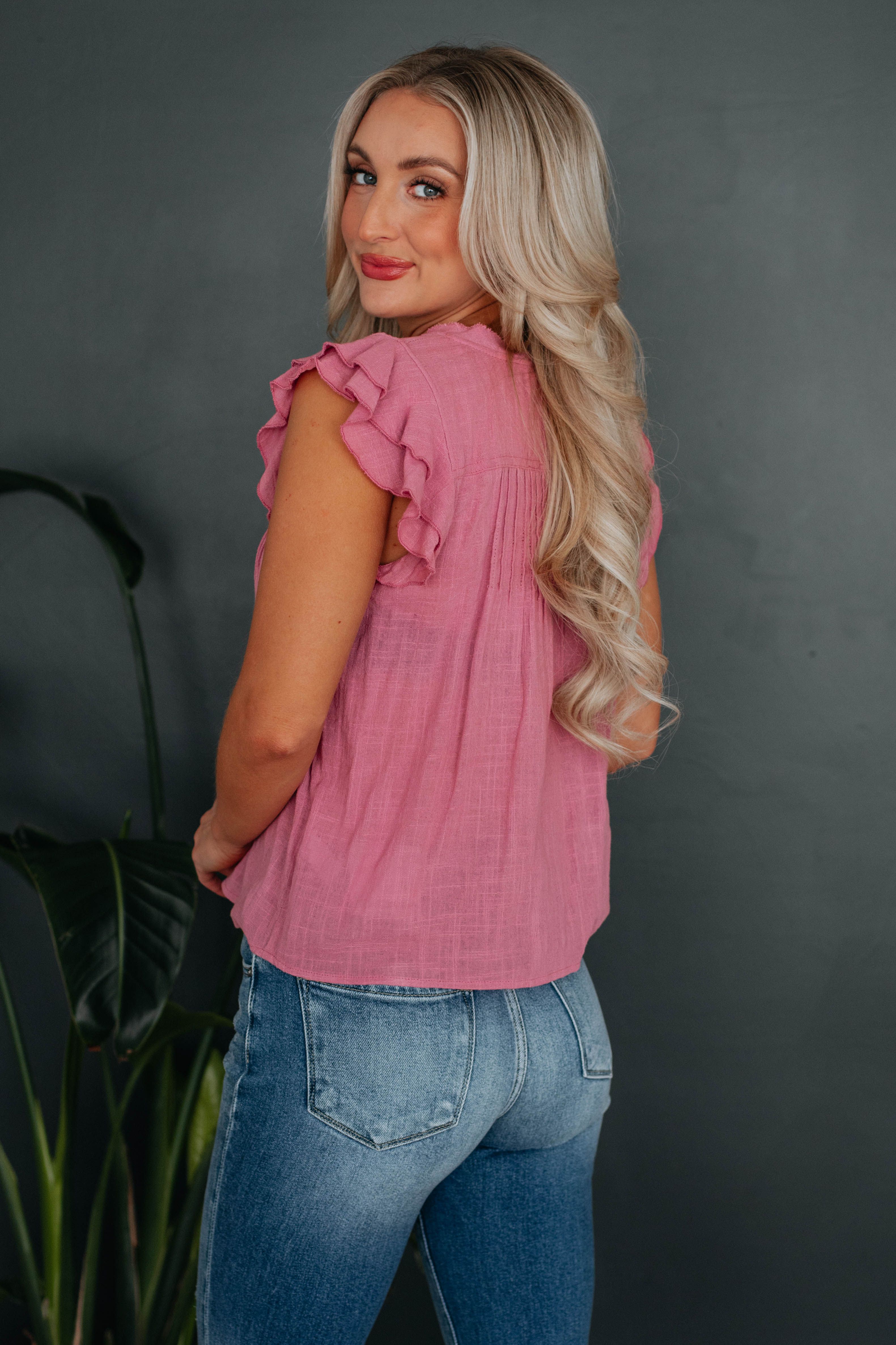 Pattie Top - Orchid sold by Wild Oak Boutique product image thumbnail 4