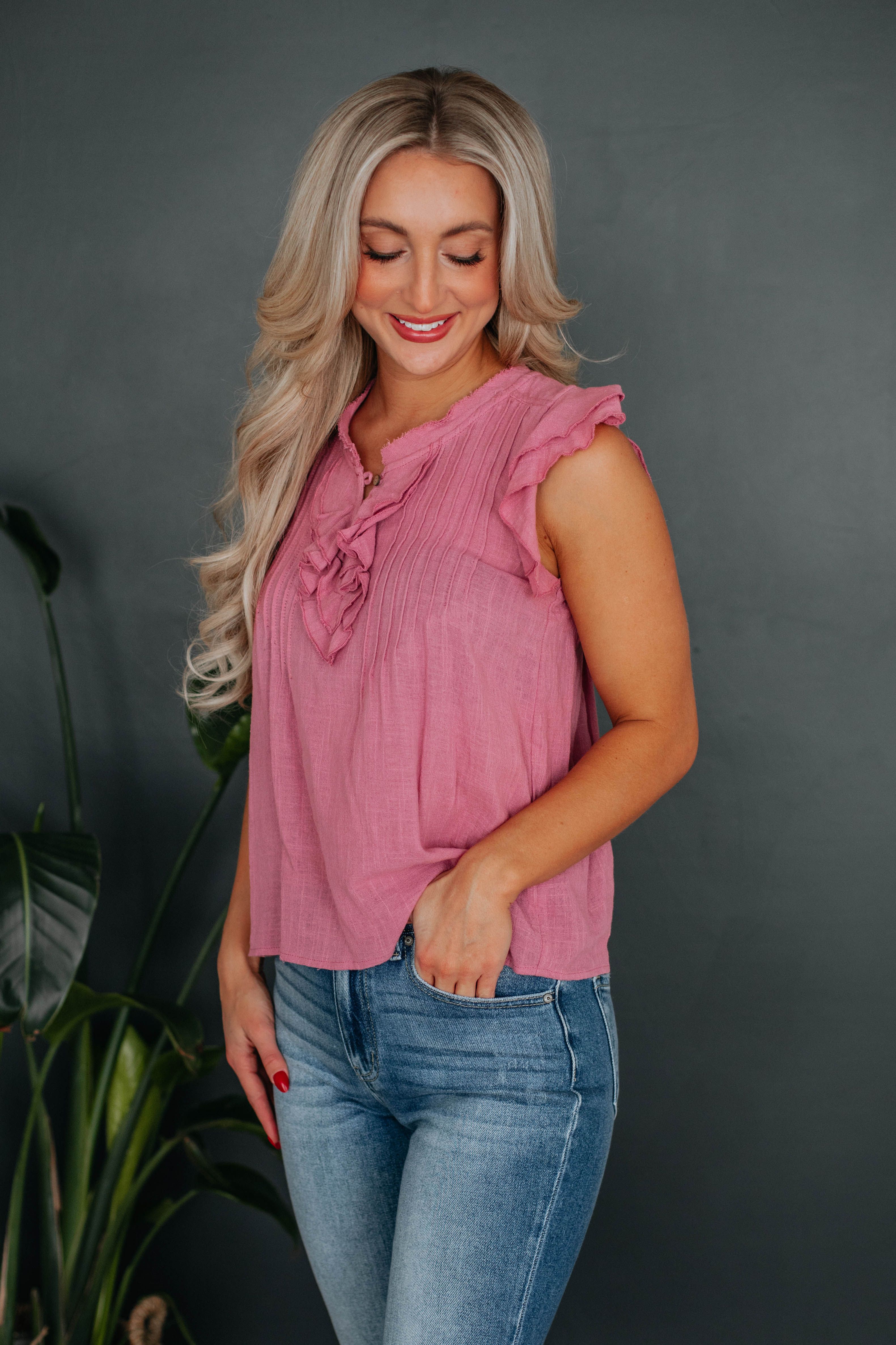 Pattie Top - Orchid sold by Wild Oak Boutique