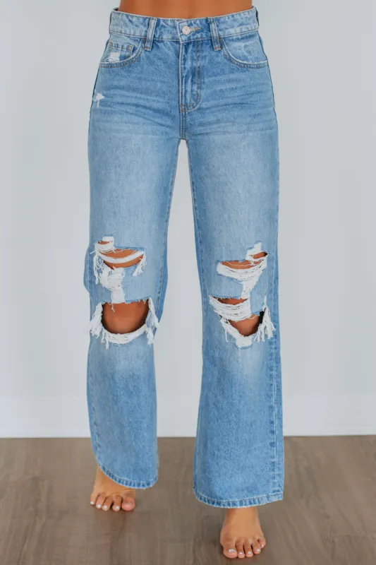 Olivia Vervet Jeans - Lowkey sold by Wild Oak Boutique