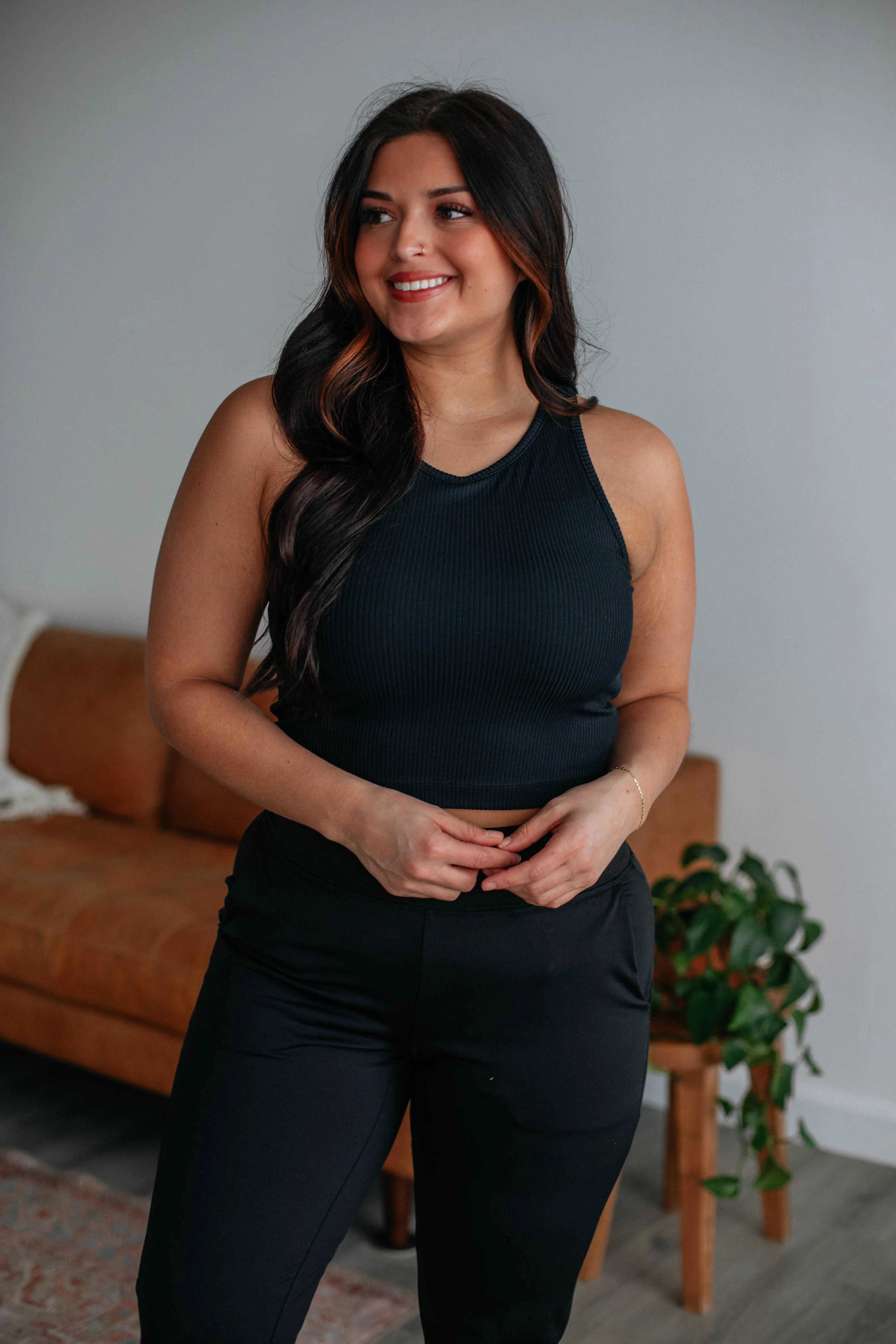 Reva Active Tank - Black sold by Wild Oak Boutique