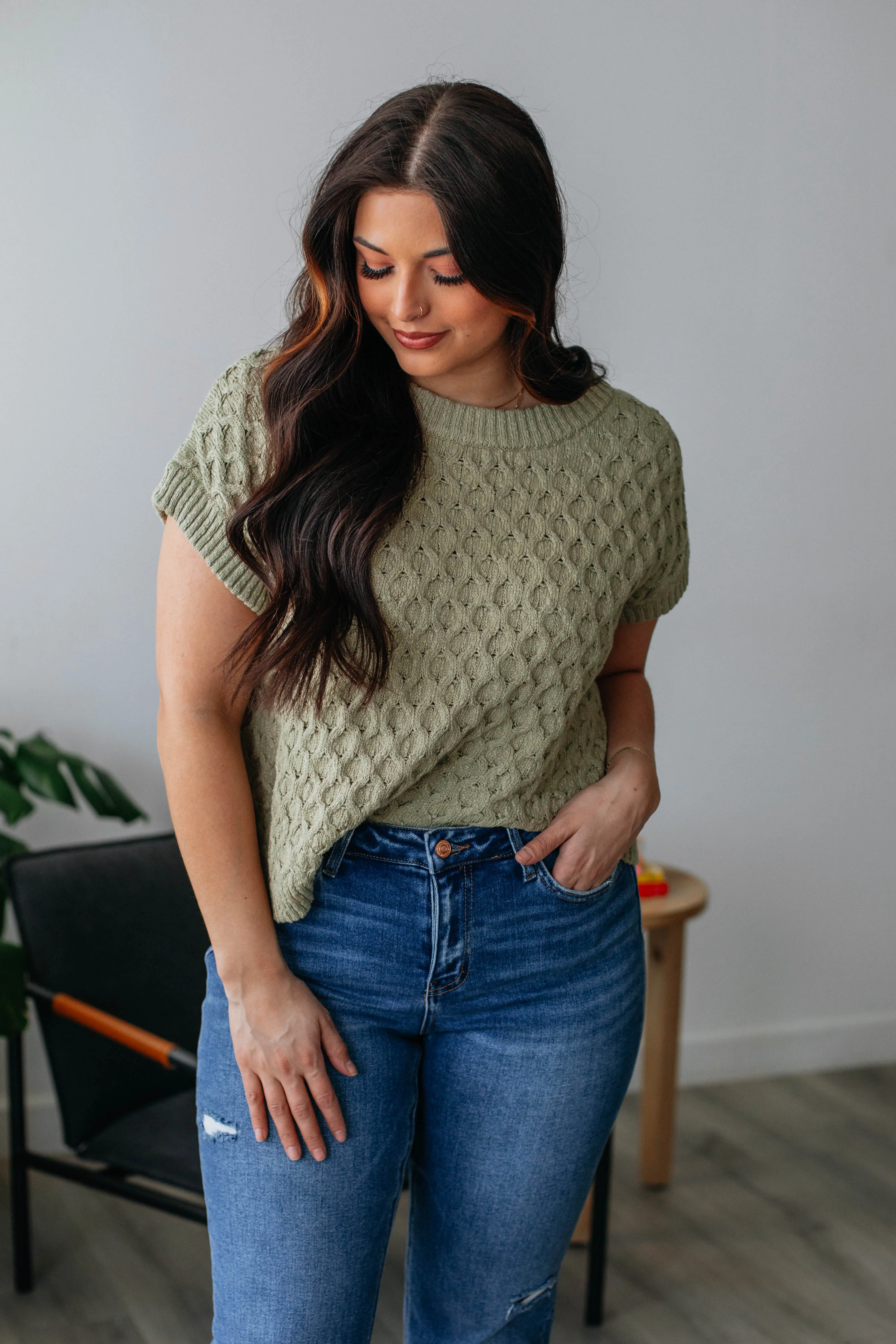 Marlena Crochet Top sold by Wild Oak Boutique product image thumbnail 3