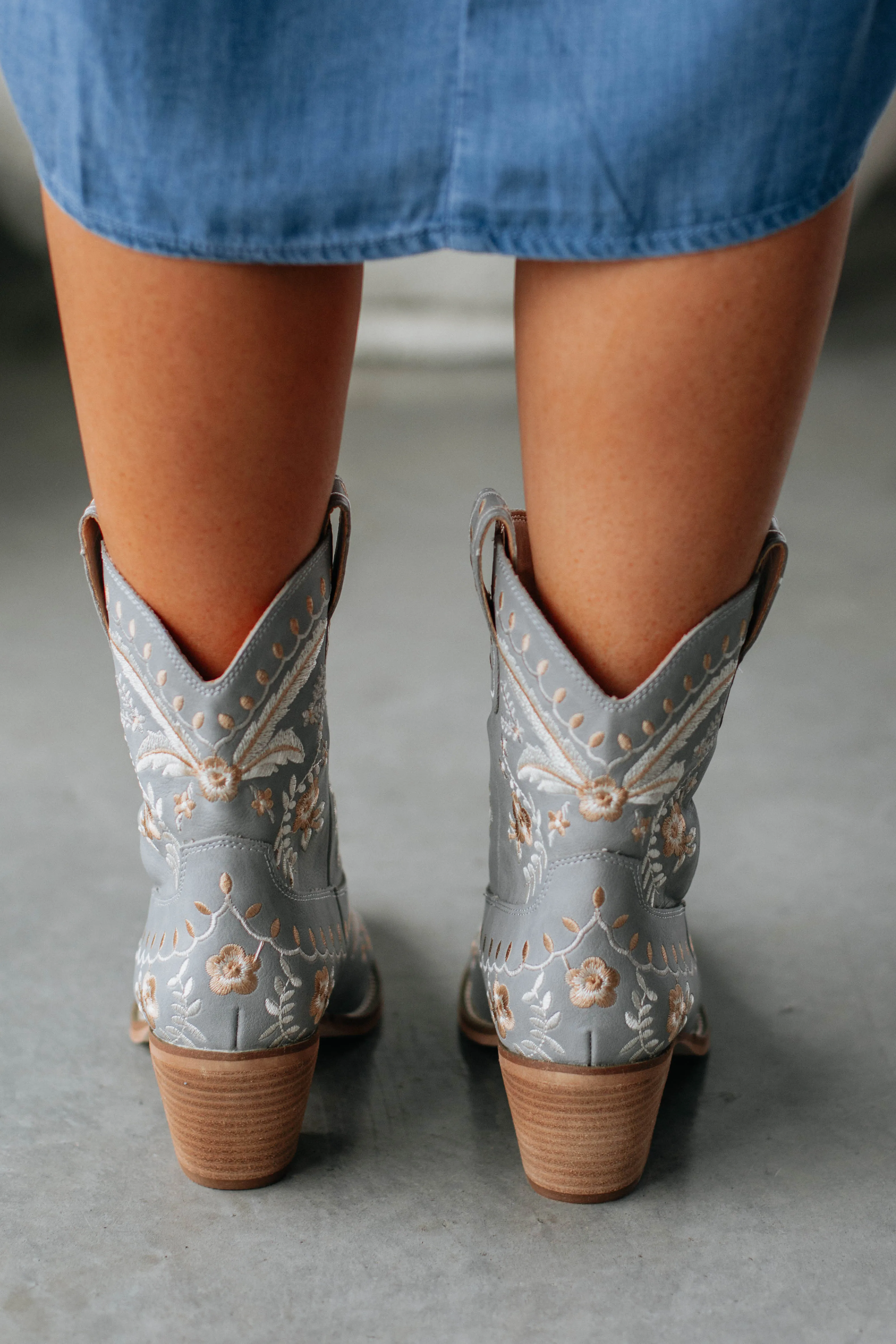 Coastal Cowgirl Boots - Slate Grey sold by Wild Oak Boutique product image thumbnail 5