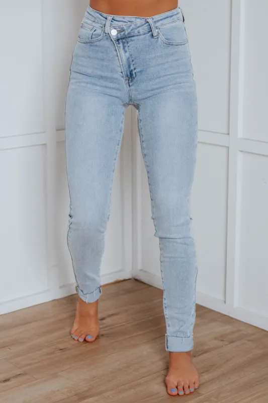 Elora Risen Jeans - Light Wash sold by Wild Oak Boutique