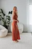 Bauer Maxi Dress - Rust sold by Wild Oak Boutique