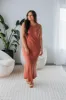 Bauer Maxi Dress - Rust sold by Wild Oak Boutique