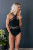 Soaking Up The Sun One Piece Swimsuit - Black sold by Wild Oak Boutique