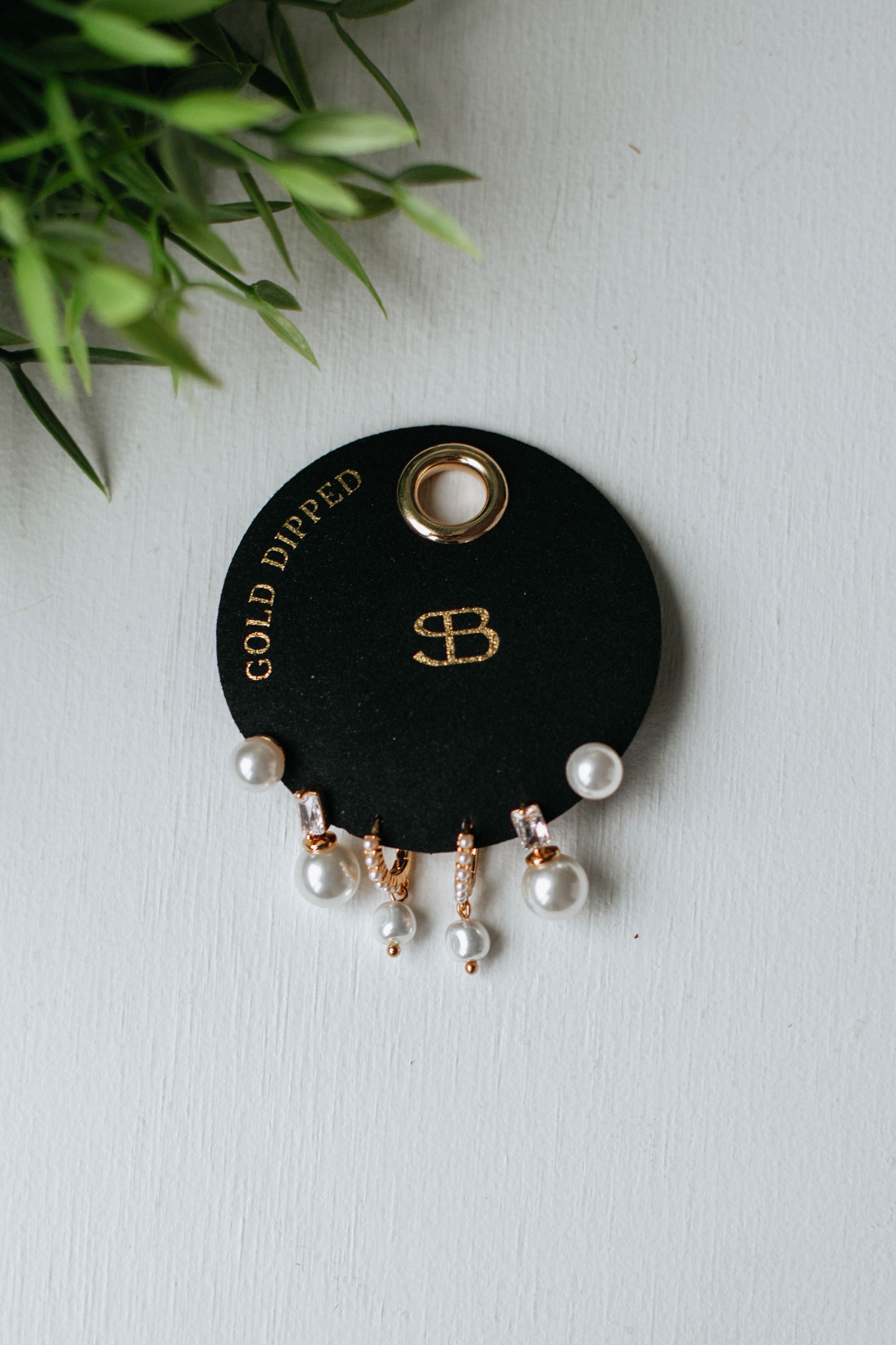 Serving Looks Earring Set sold by Wild Oak Boutique product image thumbnail 2