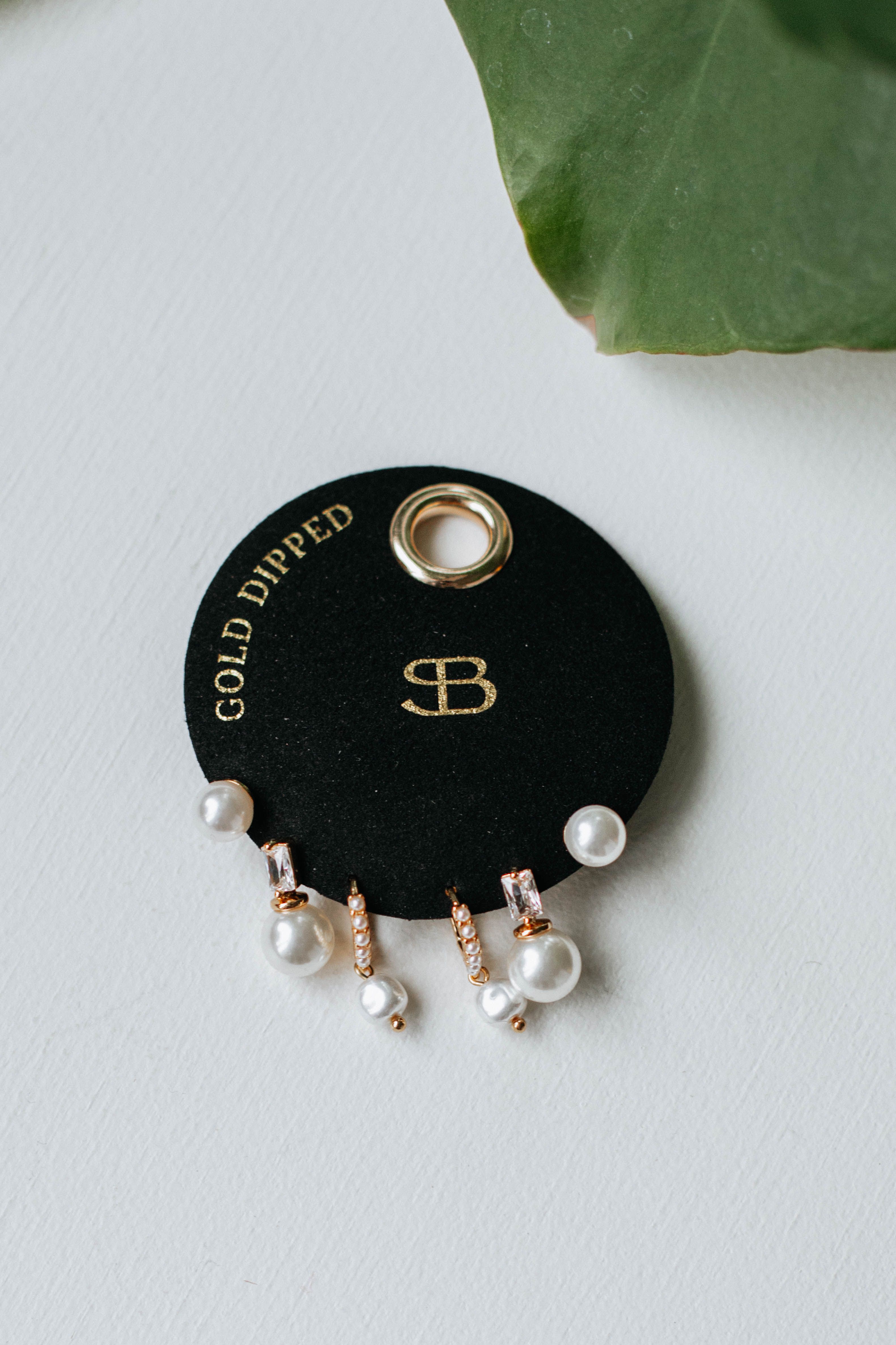 Serving Looks Earring Set sold by Wild Oak Boutique product image thumbnail 3