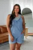 Declynn Denim Romper sold by Wild Oak Boutique
