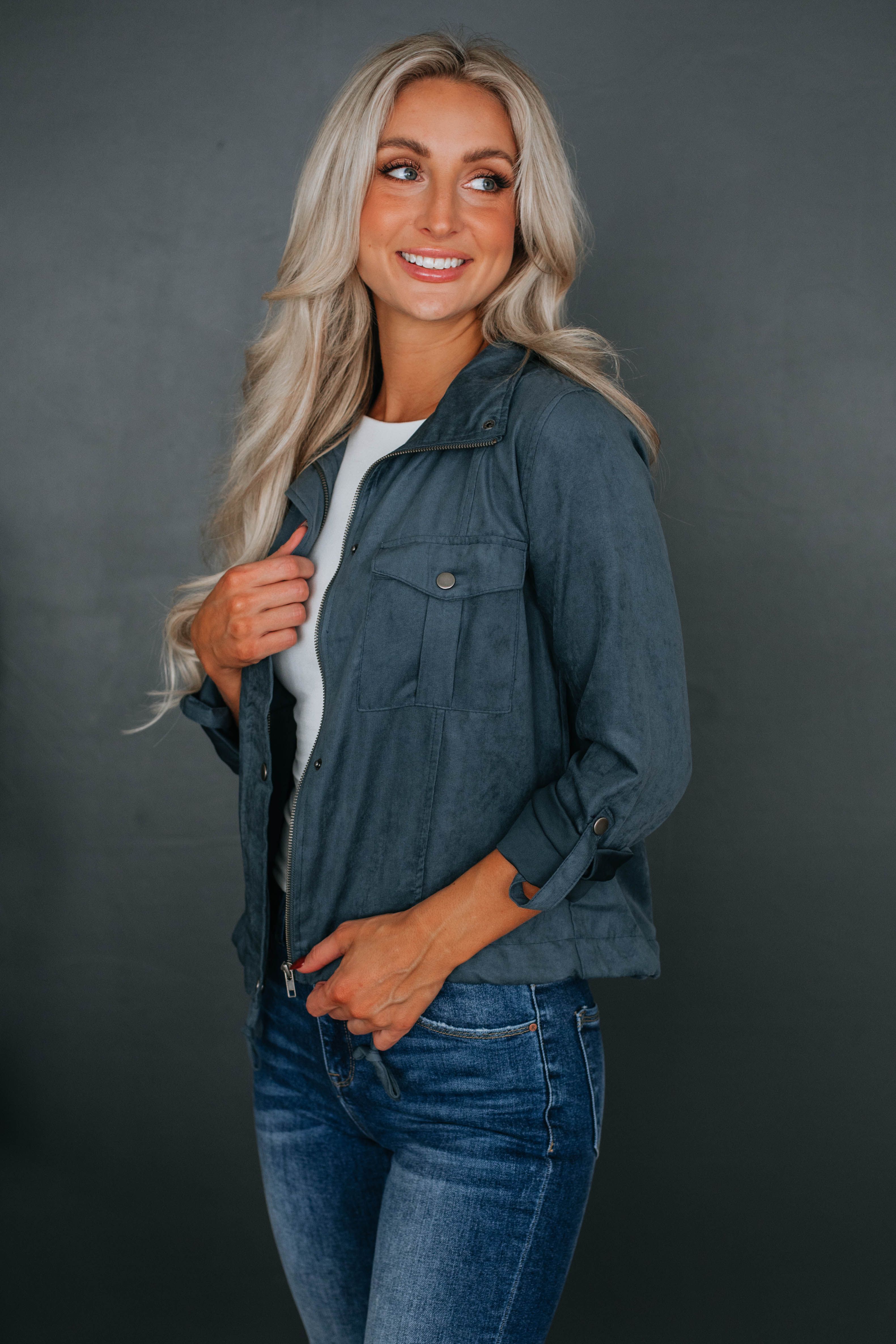 Dillon Lightweight Jacket - Midnight sold by Wild Oak Boutique product image thumbnail 3