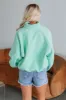 Tulley Pullover - Mint sold by Wild Oak Boutique