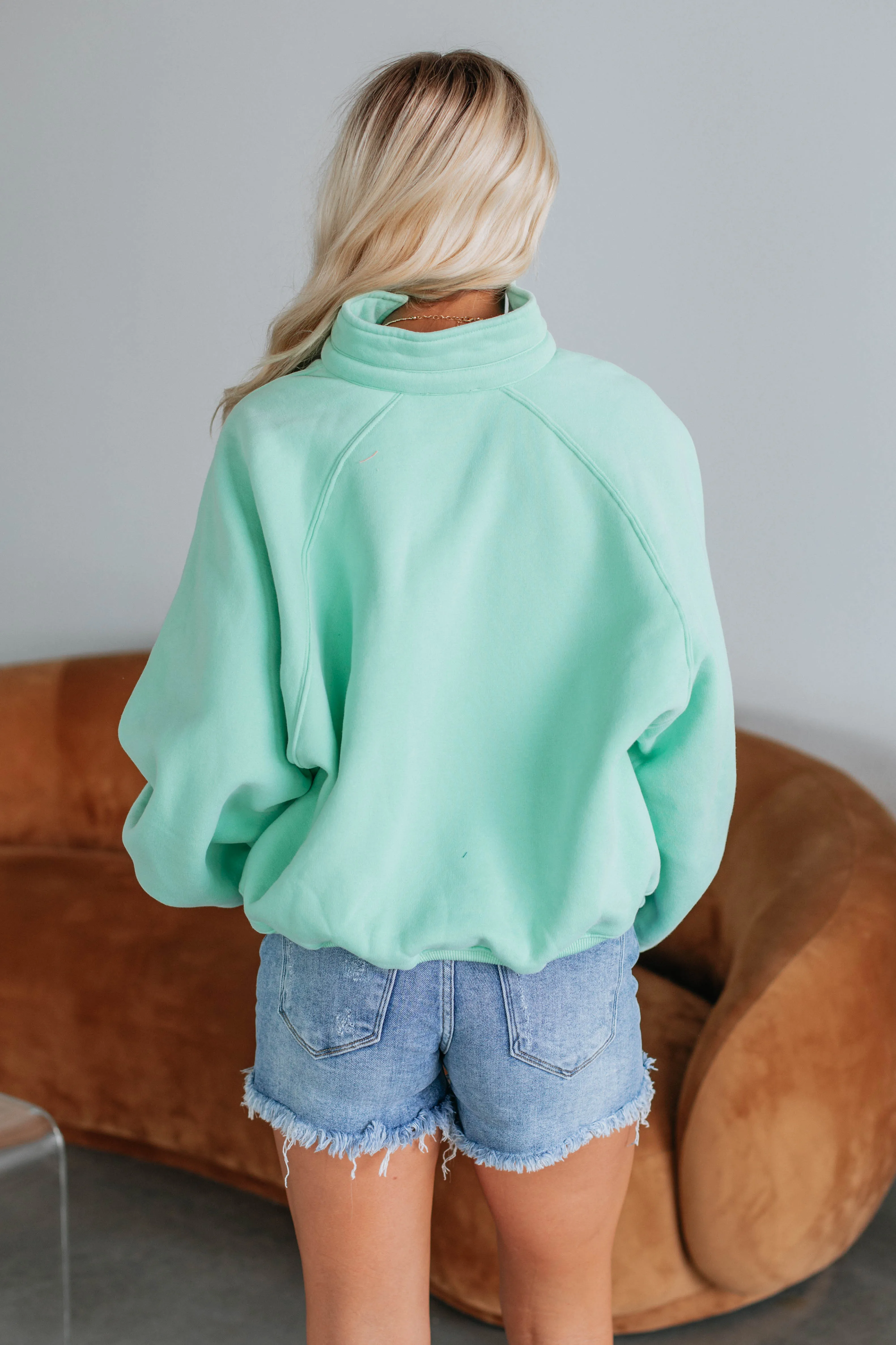 Tulley Pullover - Mint sold by Wild Oak Boutique product image thumbnail 4