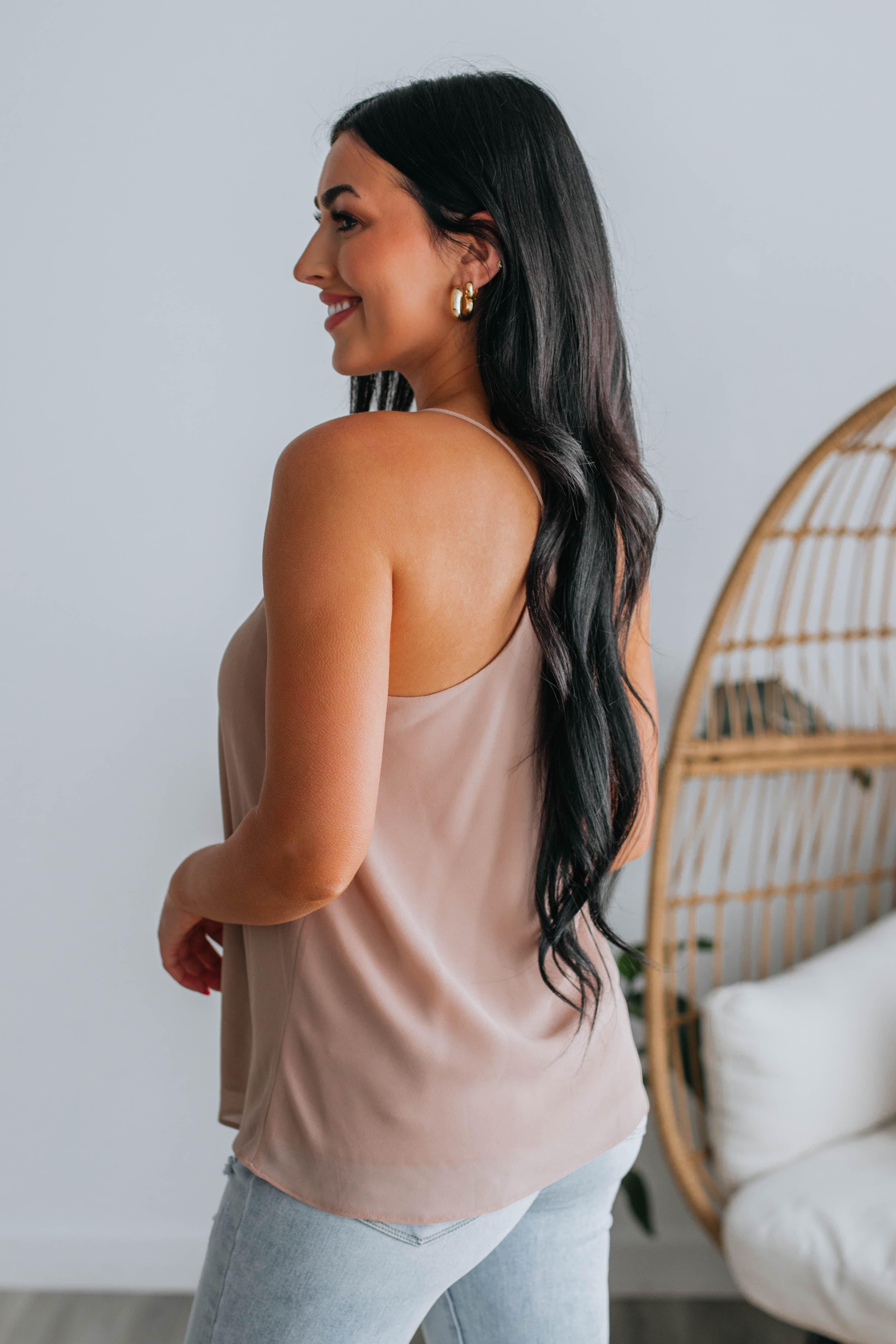 Karissa Tank - Latte sold by Wild Oak Boutique product image thumbnail 4