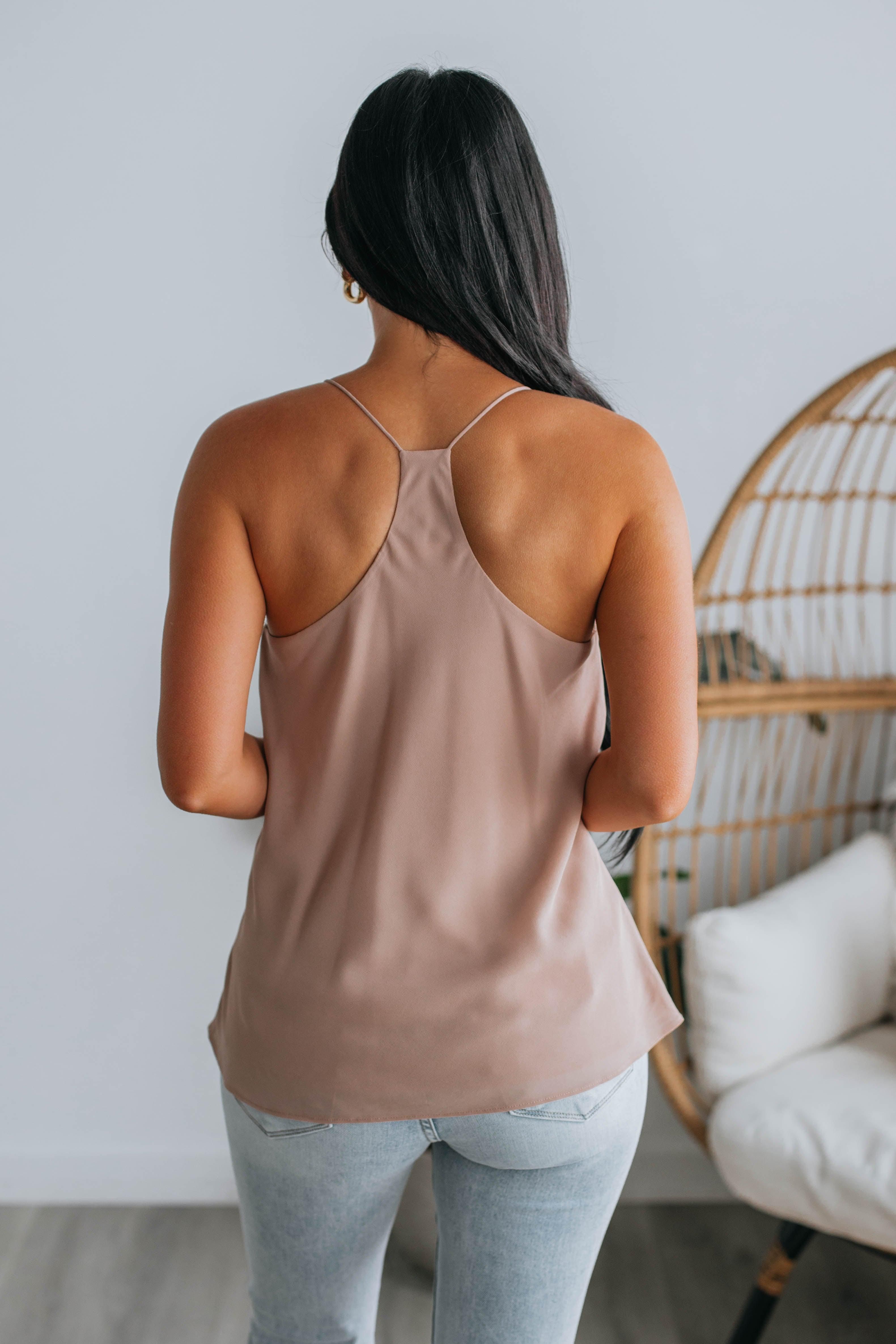 Karissa Tank - Latte sold by Wild Oak Boutique product image thumbnail 5