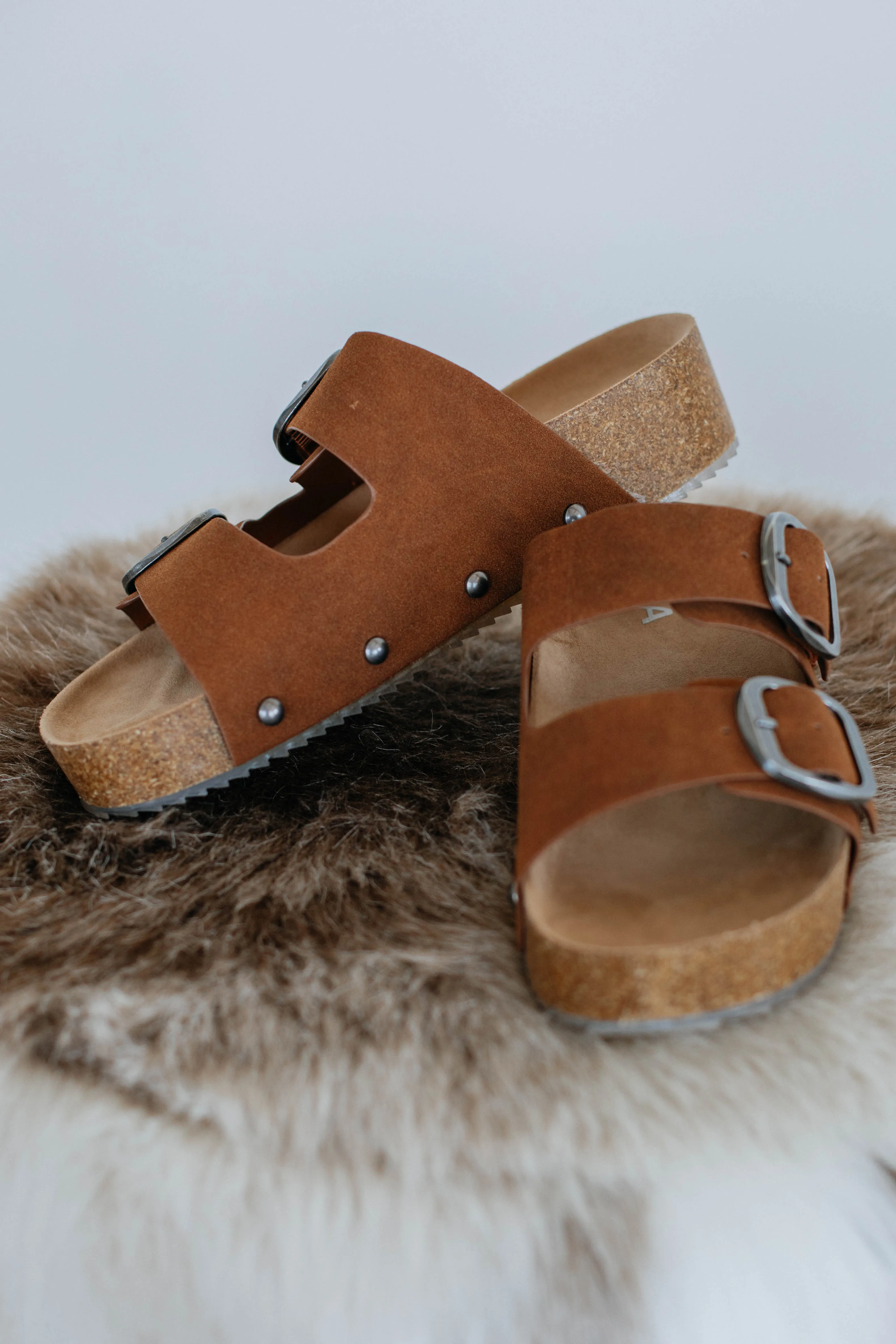 Simply Thriving Sandals - Cognac sold by Wild Oak Boutique product image thumbnail 2