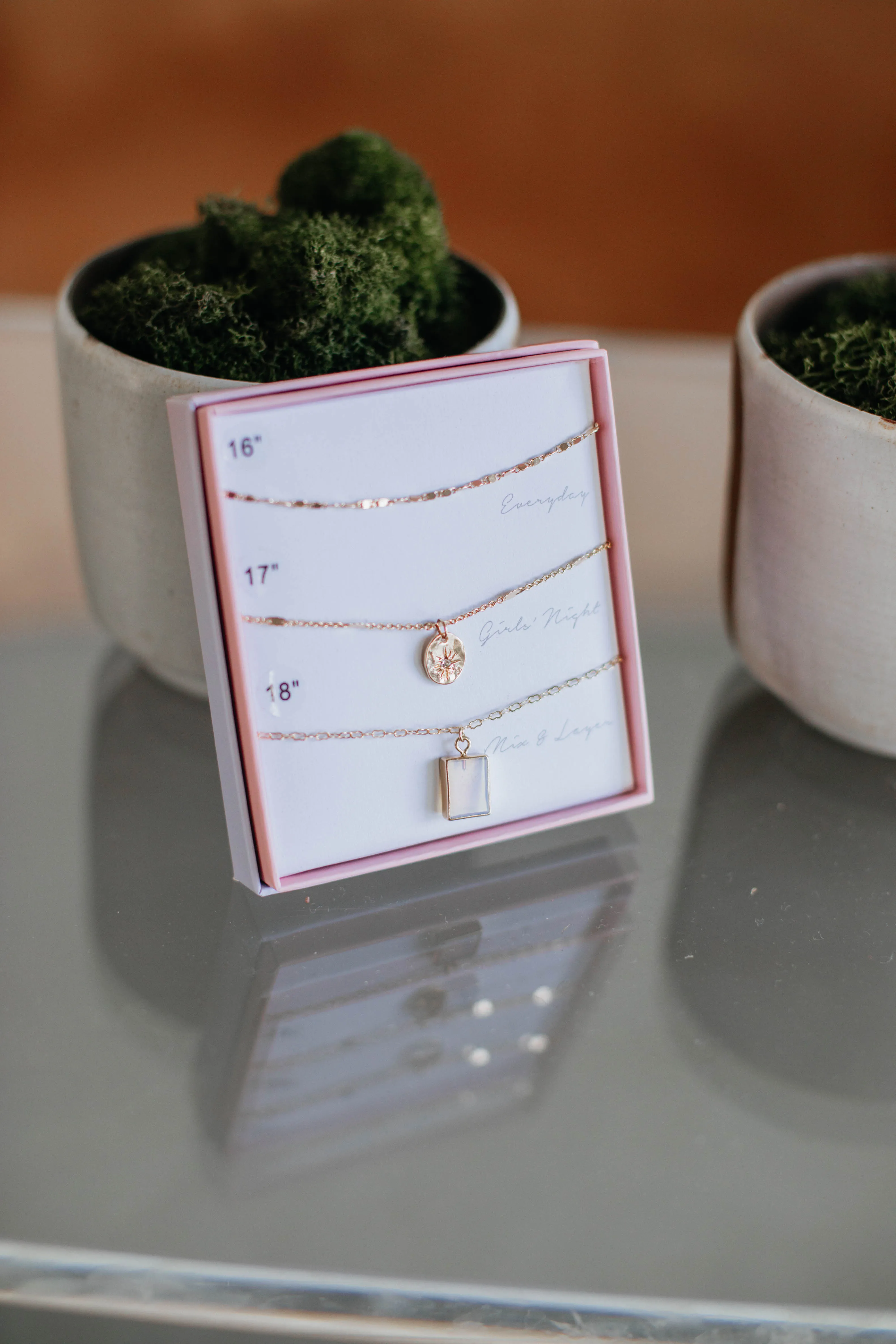 Keep It Classy Necklace Set sold by Wild Oak Boutique product image thumbnail 4