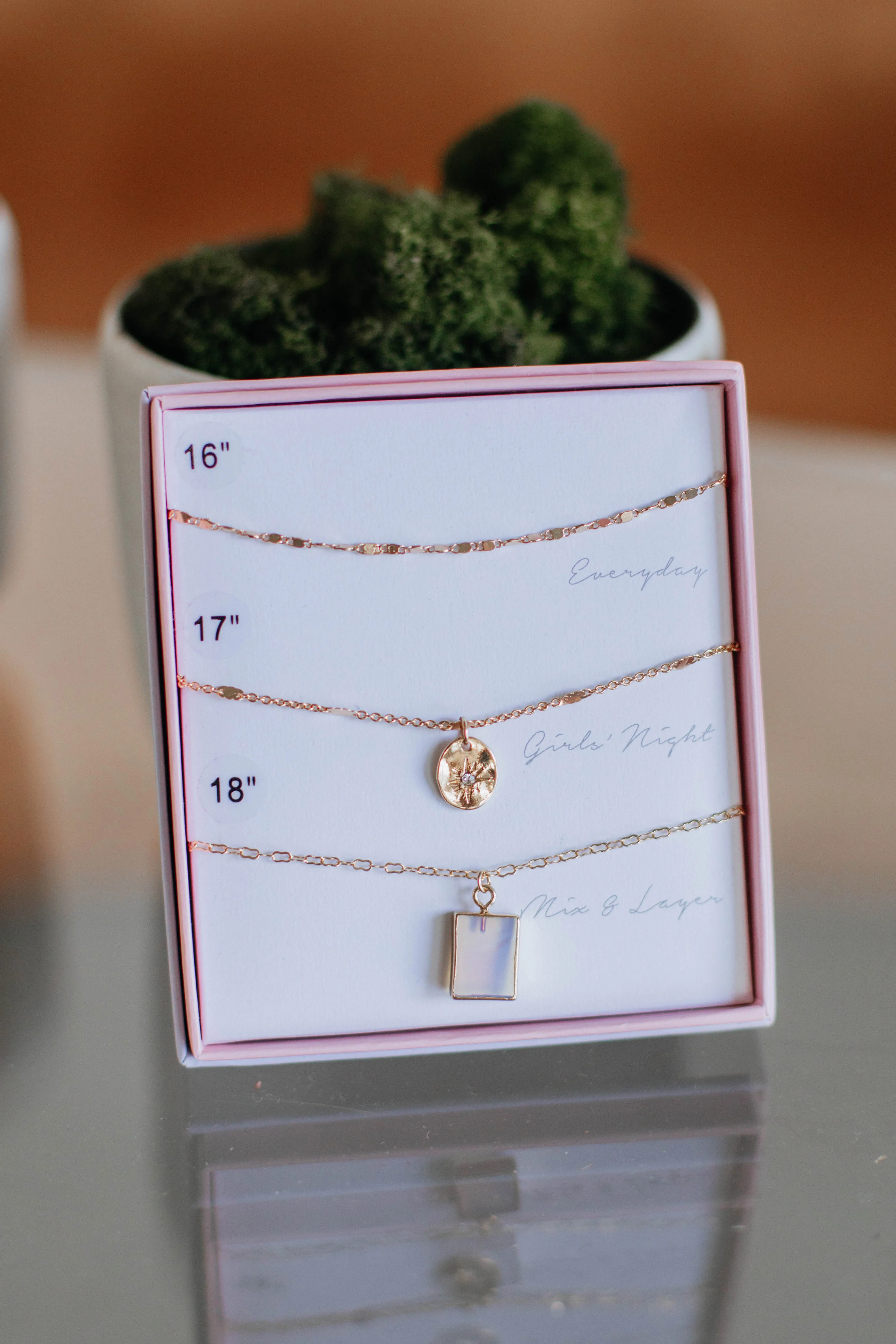 Keep It Classy Necklace Set sold by Wild Oak Boutique product image thumbnail 3