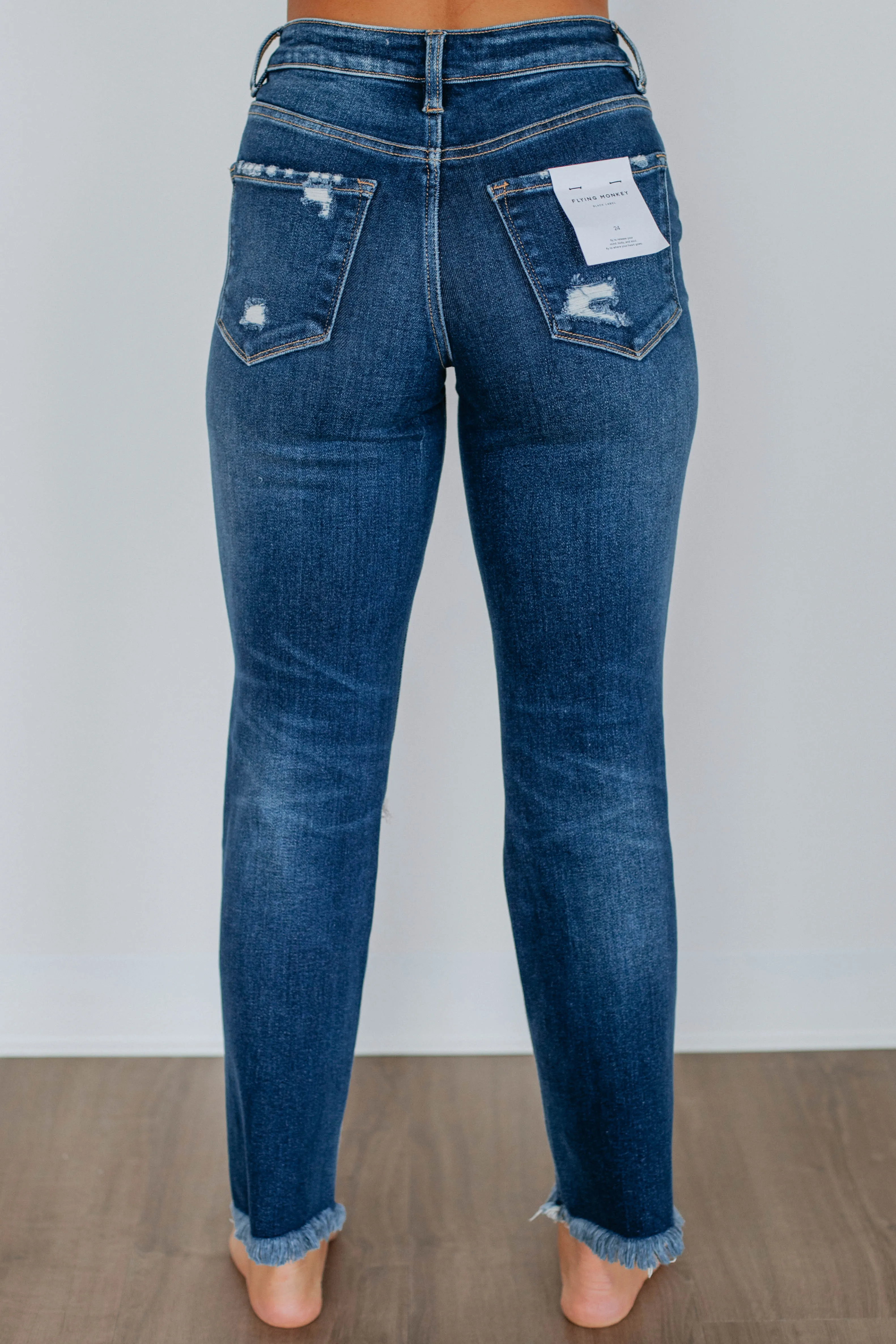 Perlette Flying Monkey Jeans sold by Wild Oak Boutique product image thumbnail 4