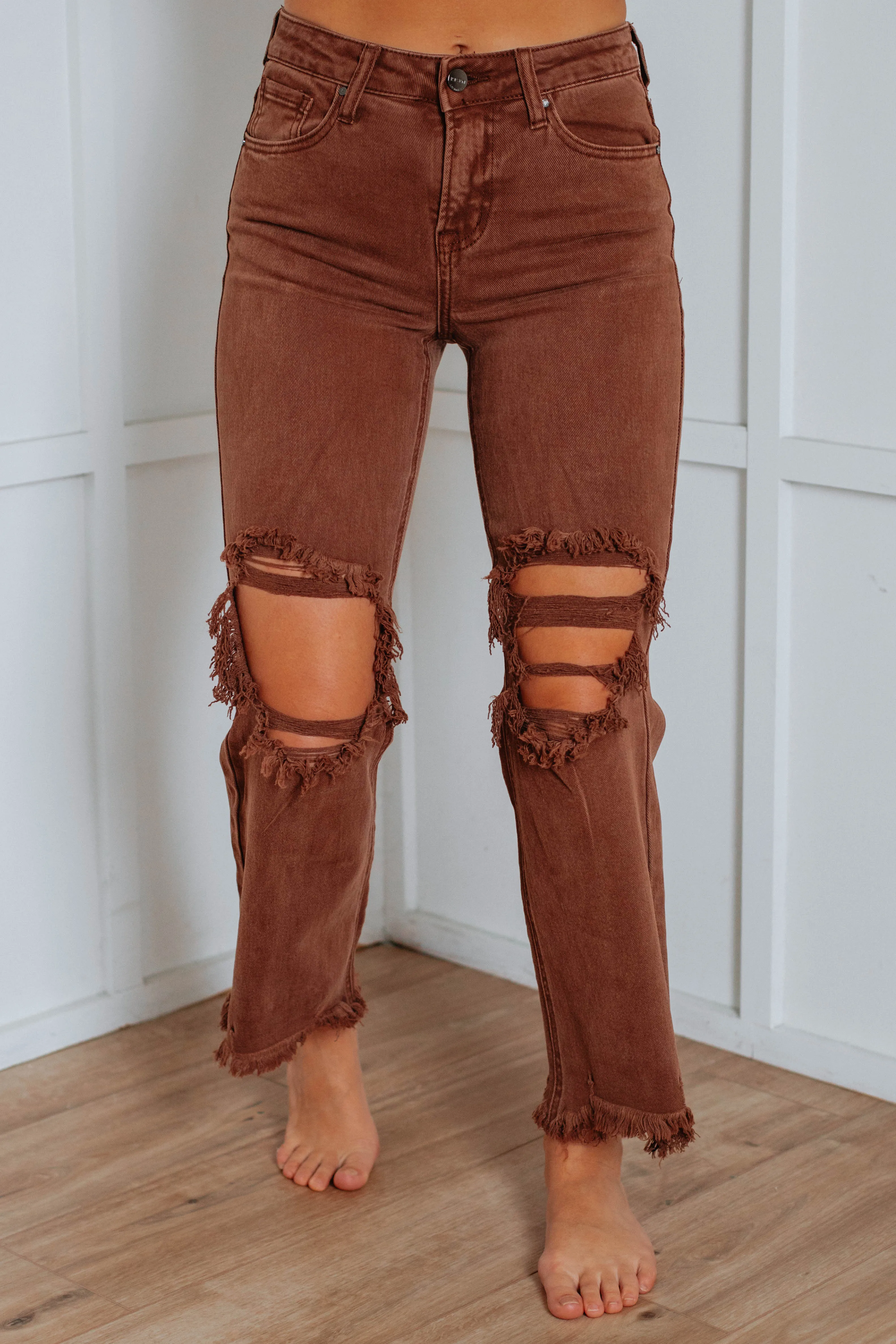Willow Risen Jeans - Espresso sold by Wild Oak Boutique product image thumbnail 5