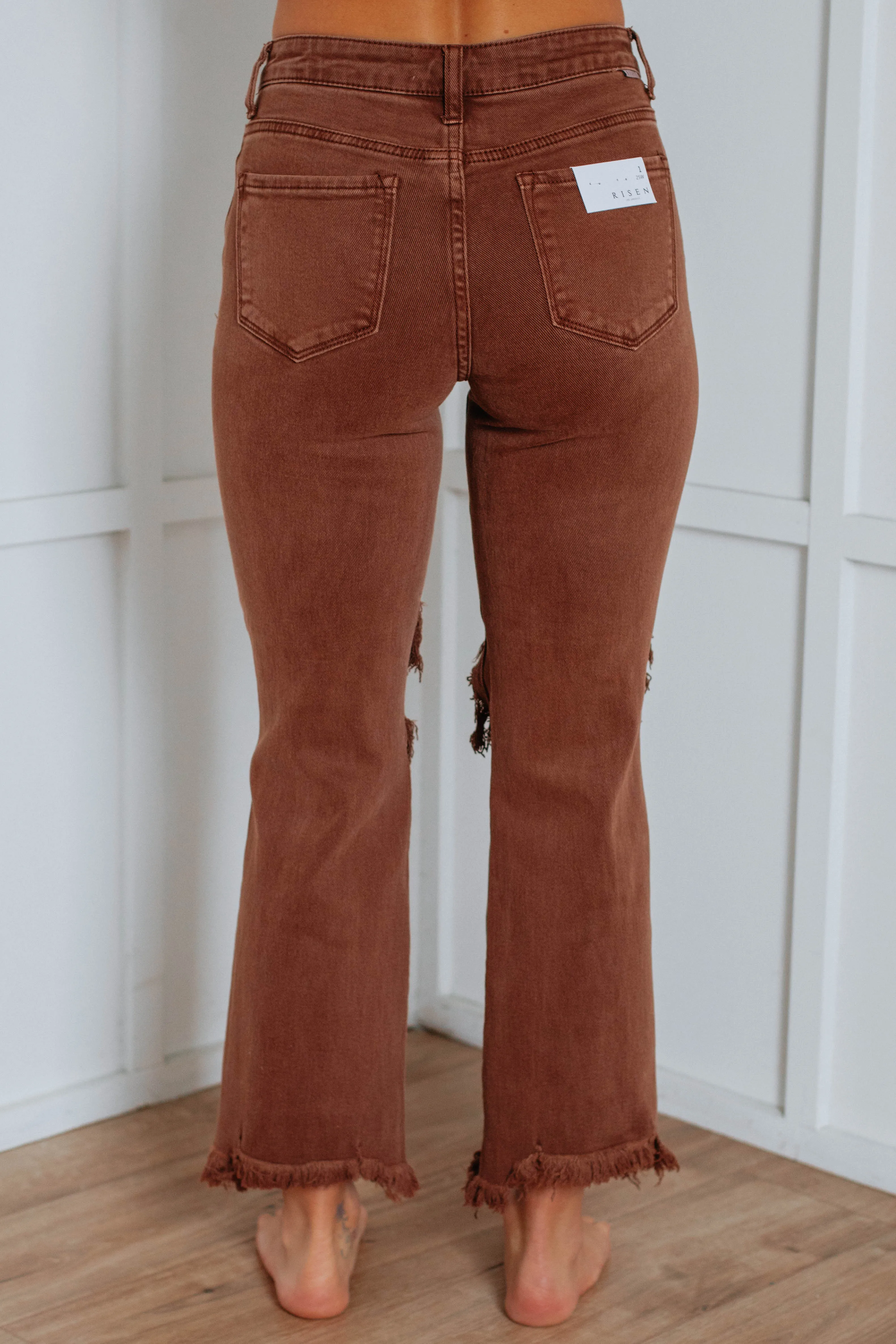 Willow Risen Jeans - Espresso sold by Wild Oak Boutique product image thumbnail 4