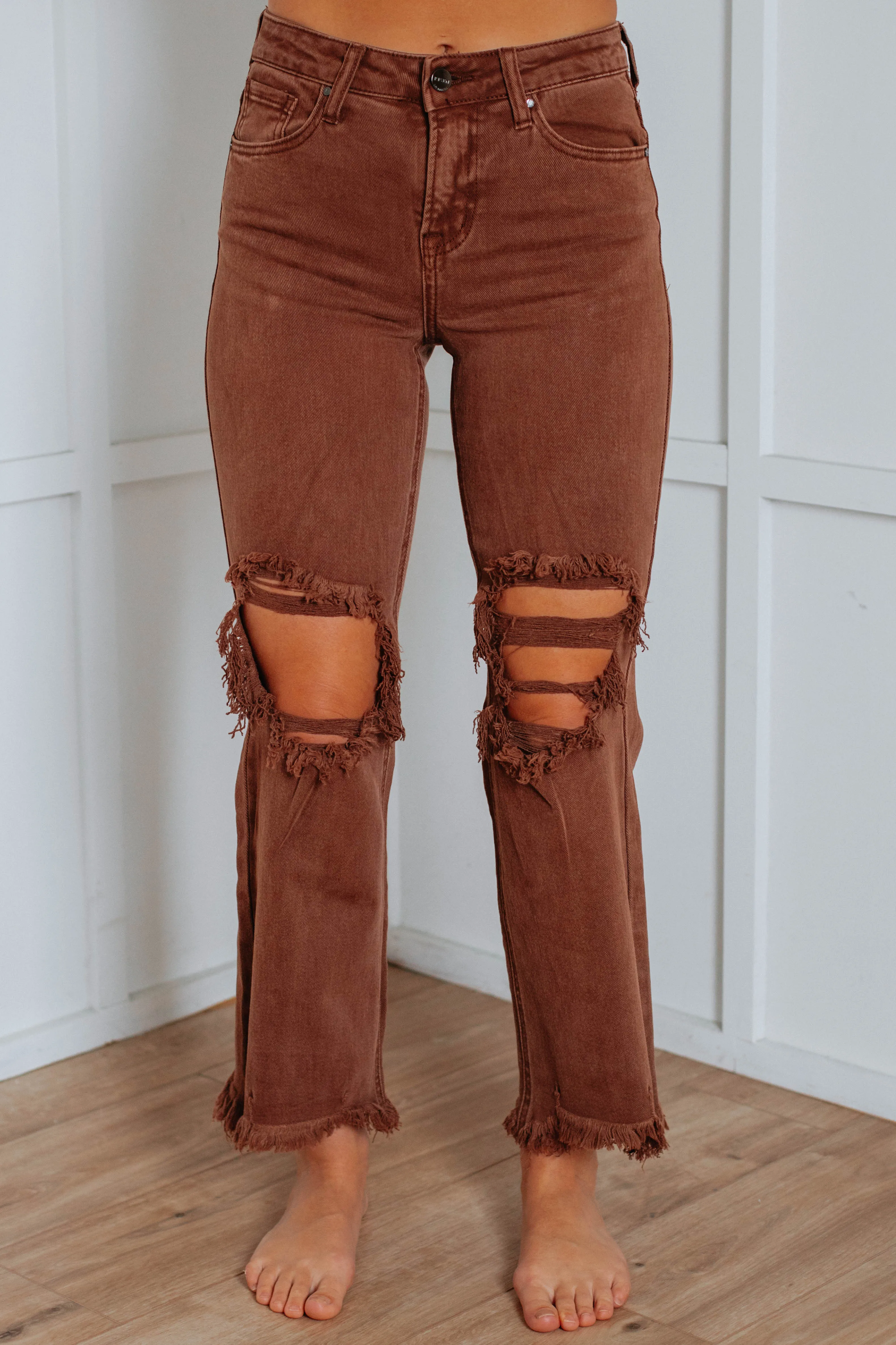 Willow Risen Jeans - Espresso sold by Wild Oak Boutique product image thumbnail 3