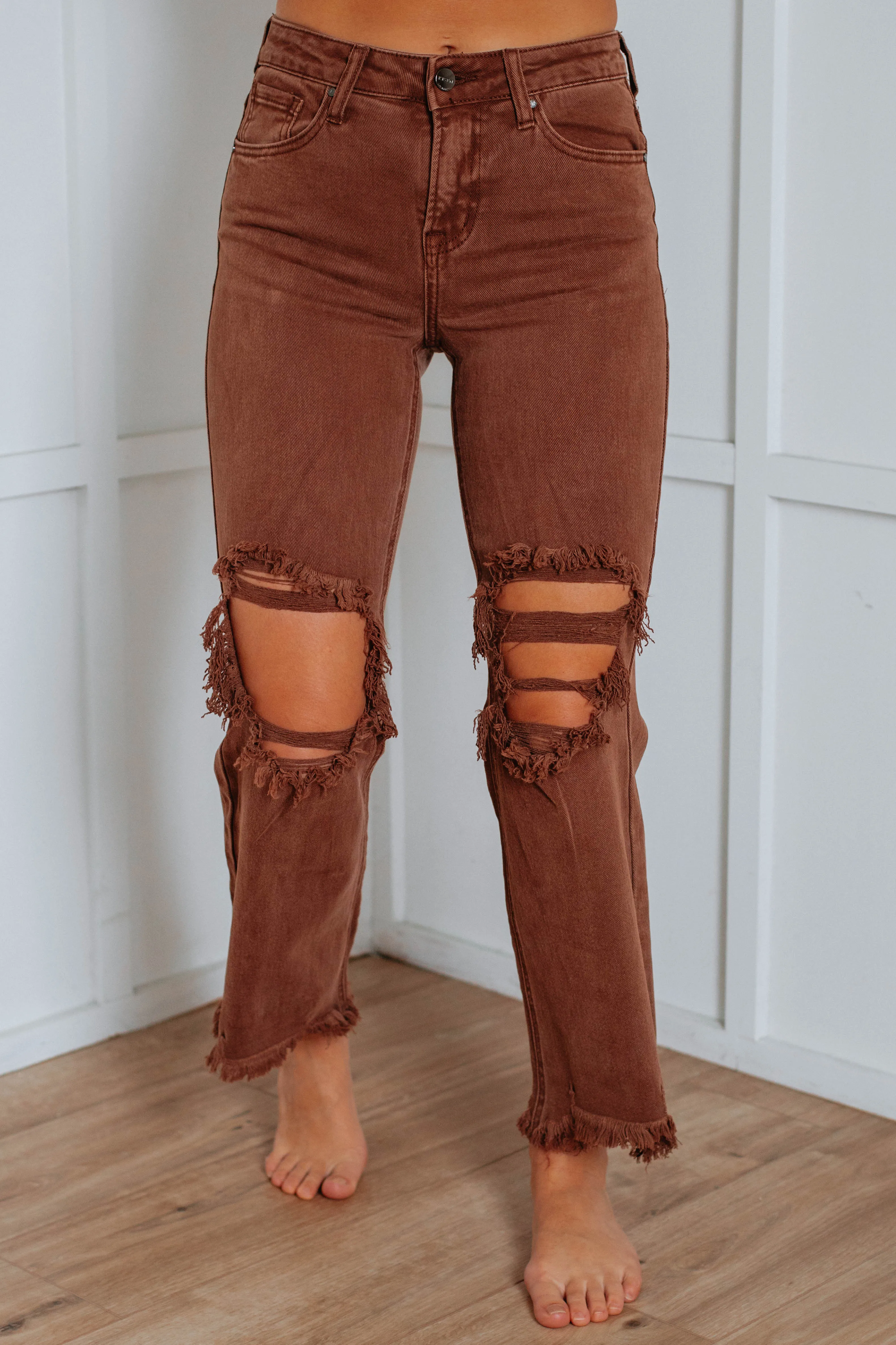 Willow Risen Jeans - Espresso sold by Wild Oak Boutique