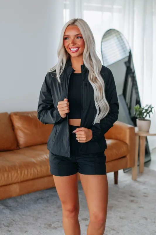 Portland Lightweight Jacket - Black sold by Wild Oak Boutique