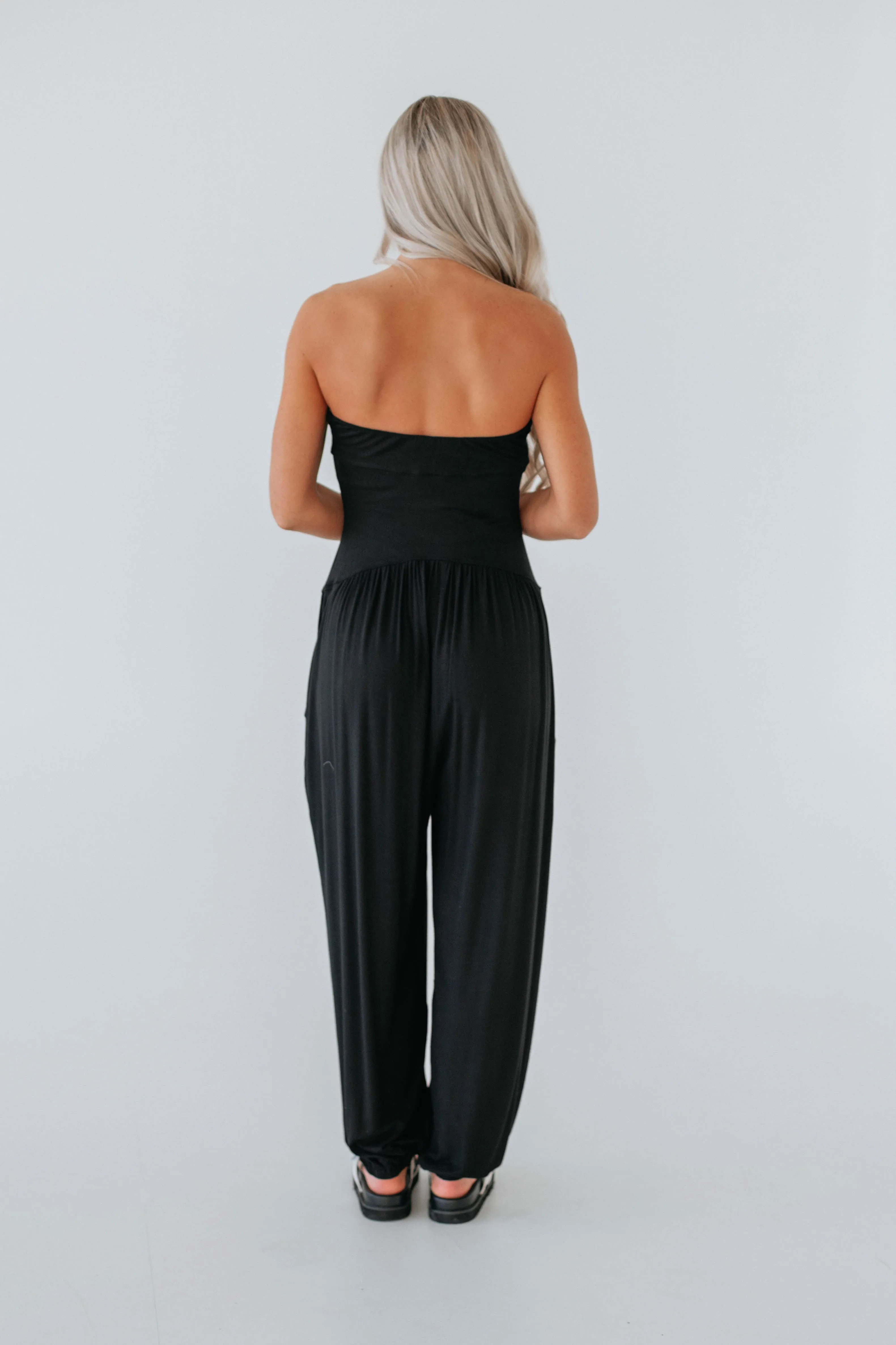 Valen Jumpsuit - Black sold by Wild Oak Boutique product image thumbnail 4
