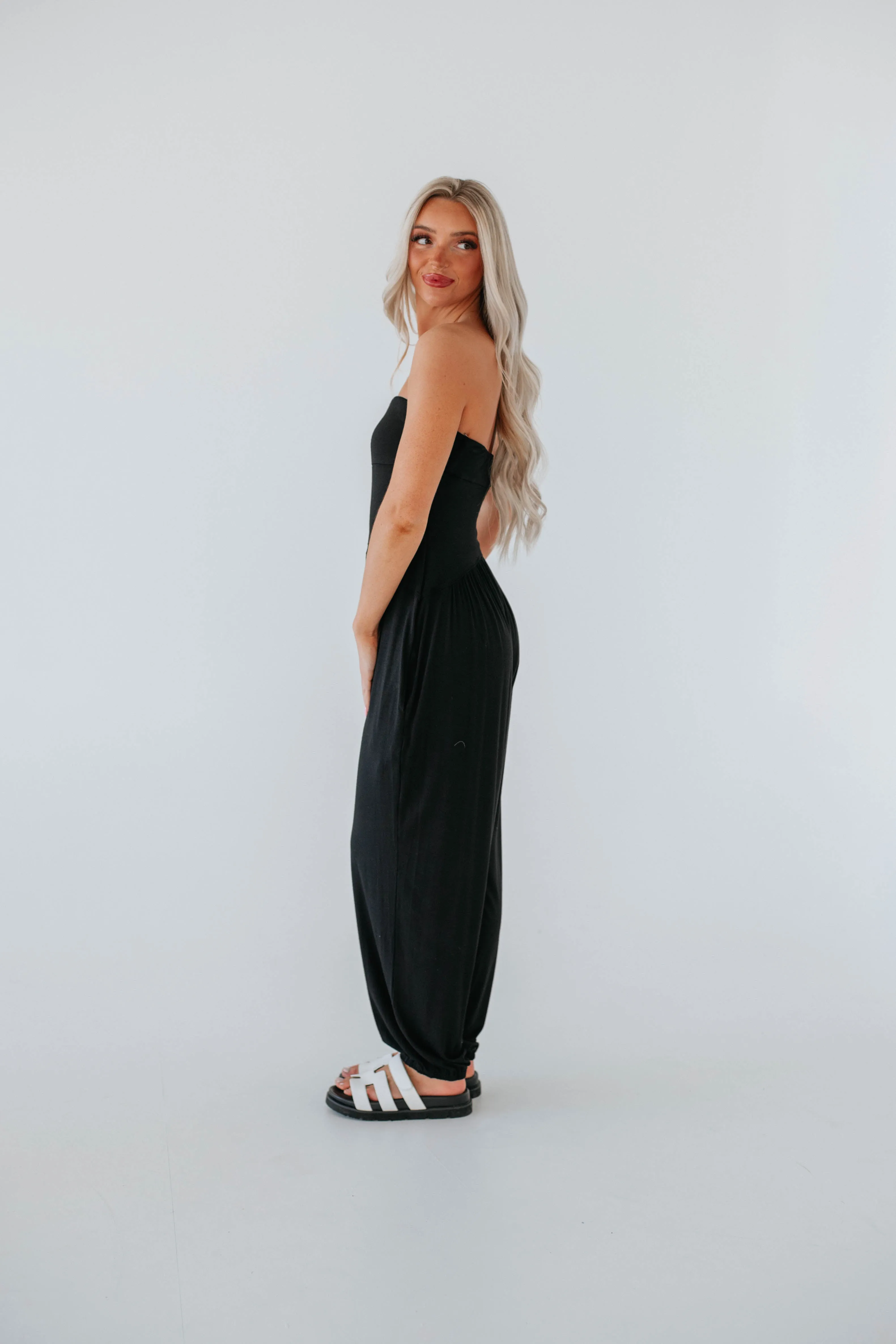 Valen Jumpsuit - Black sold by Wild Oak Boutique product image thumbnail 2