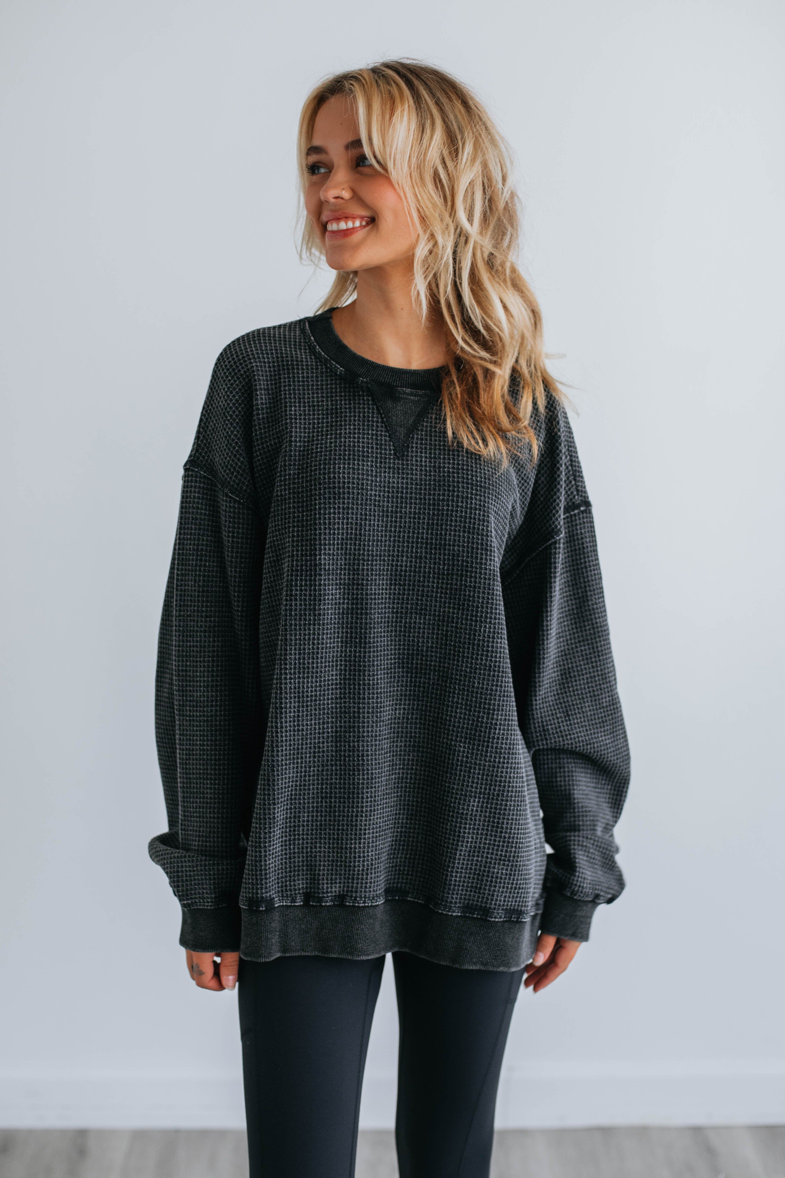 Weekend Mode Crewneck sold by Wild Oak Boutique