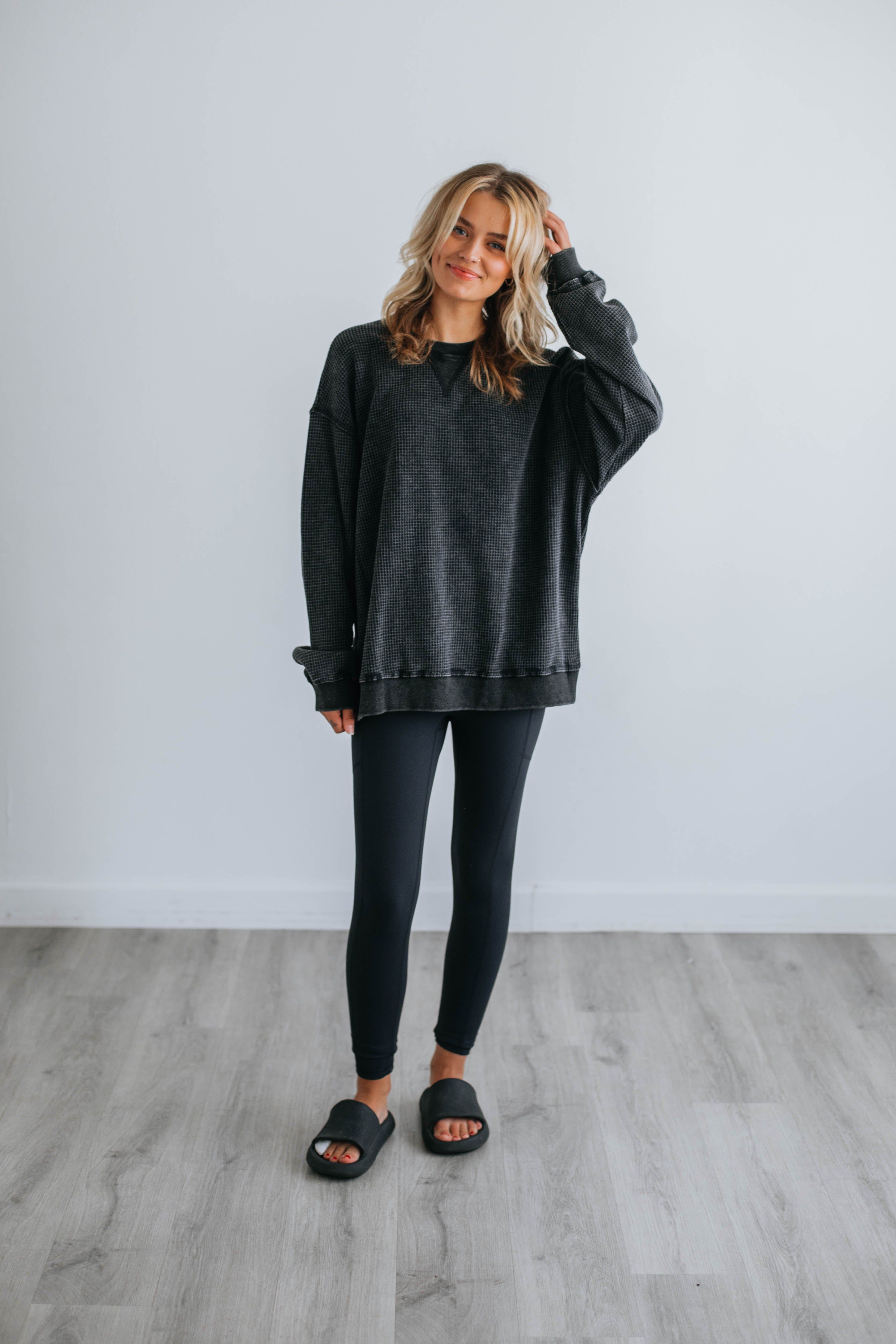 Weekend Mode Crewneck sold by Wild Oak Boutique product image thumbnail 2