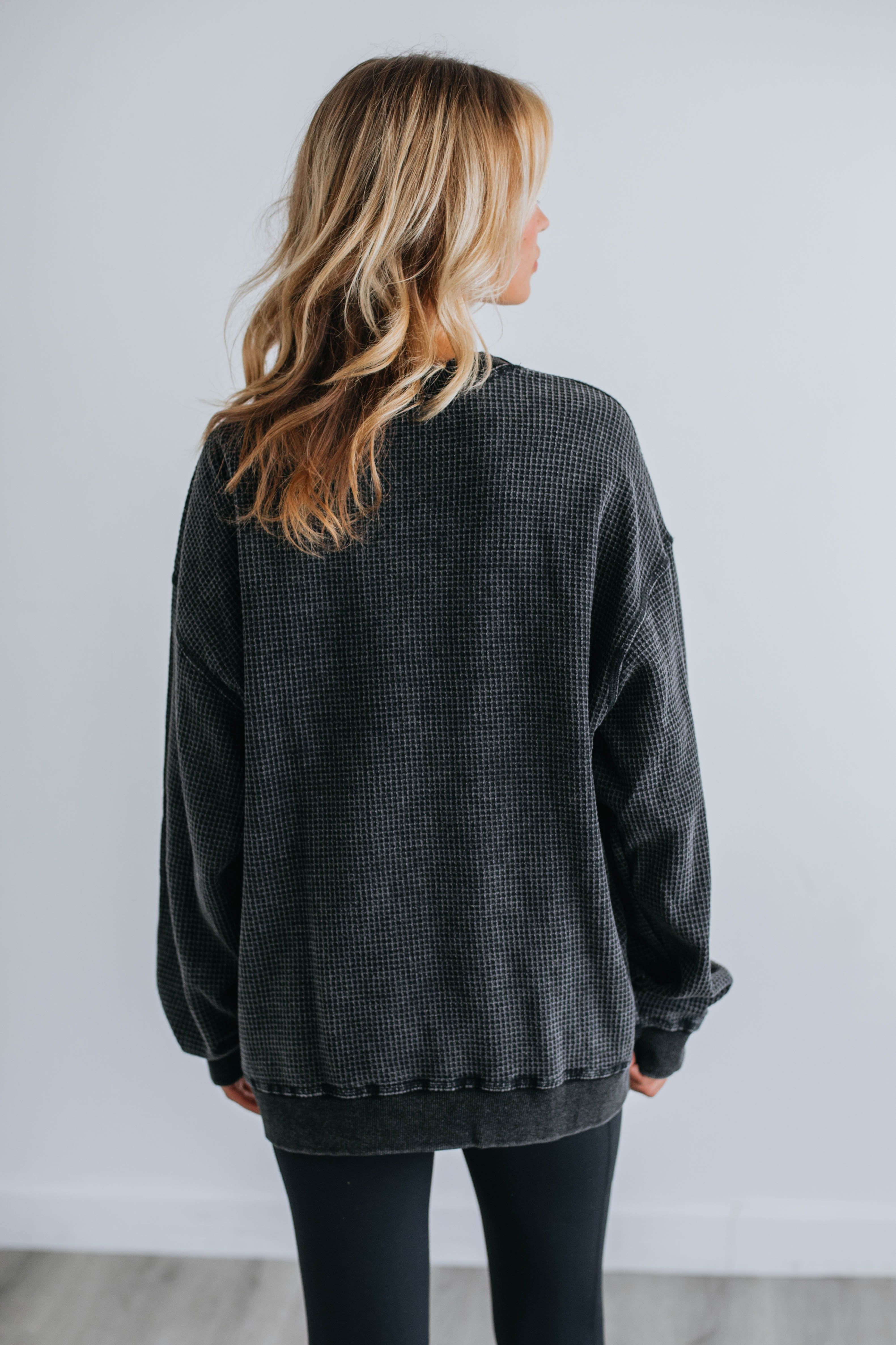 Weekend Mode Crewneck sold by Wild Oak Boutique product image thumbnail 4