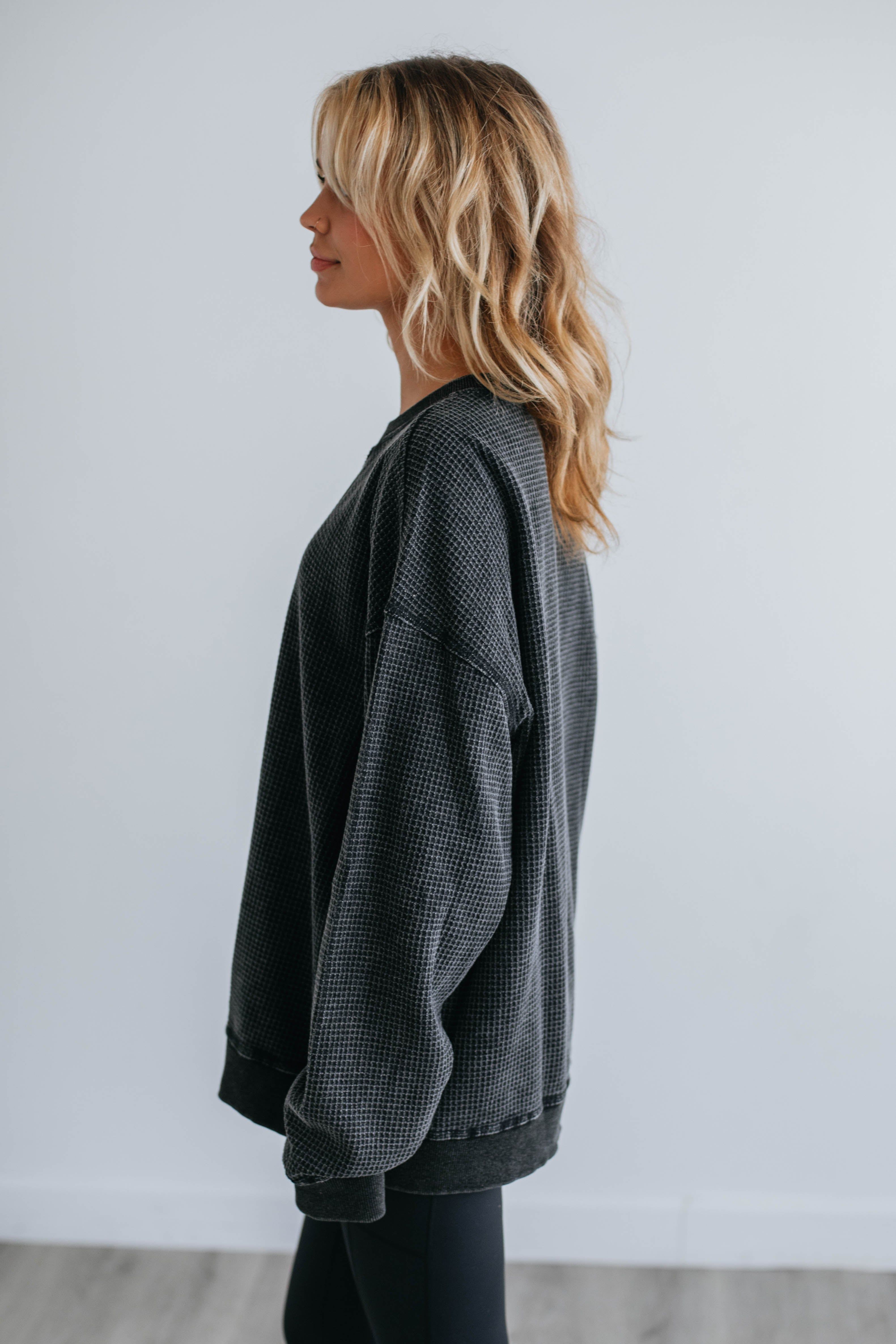 Weekend Mode Crewneck sold by Wild Oak Boutique product image thumbnail 3