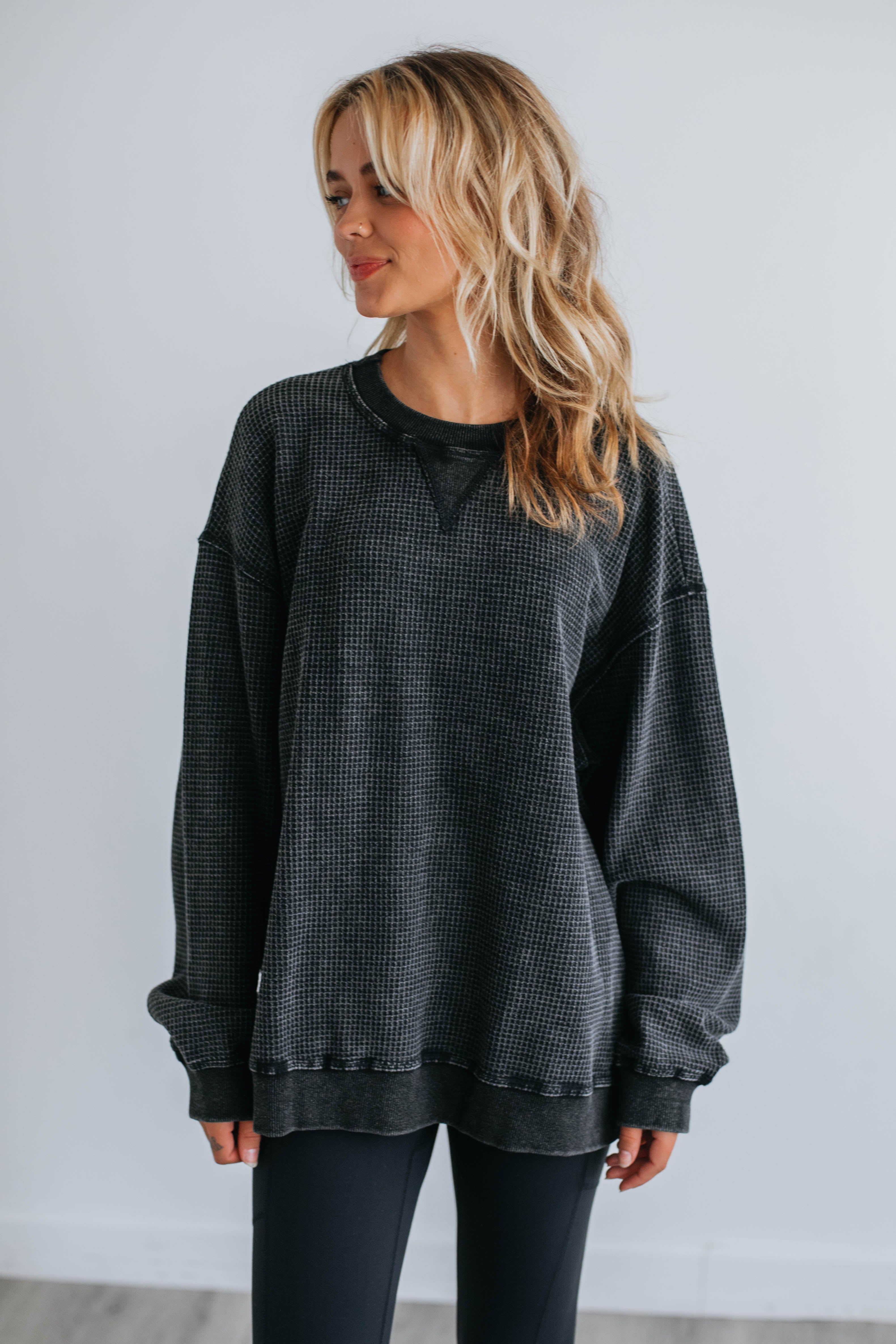 Weekend Mode Crewneck sold by Wild Oak Boutique product image thumbnail 5