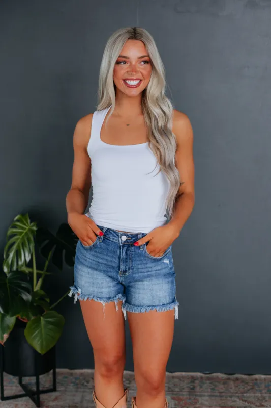 Nikita Basic Tank - Ivory sold by Wild Oak Boutique