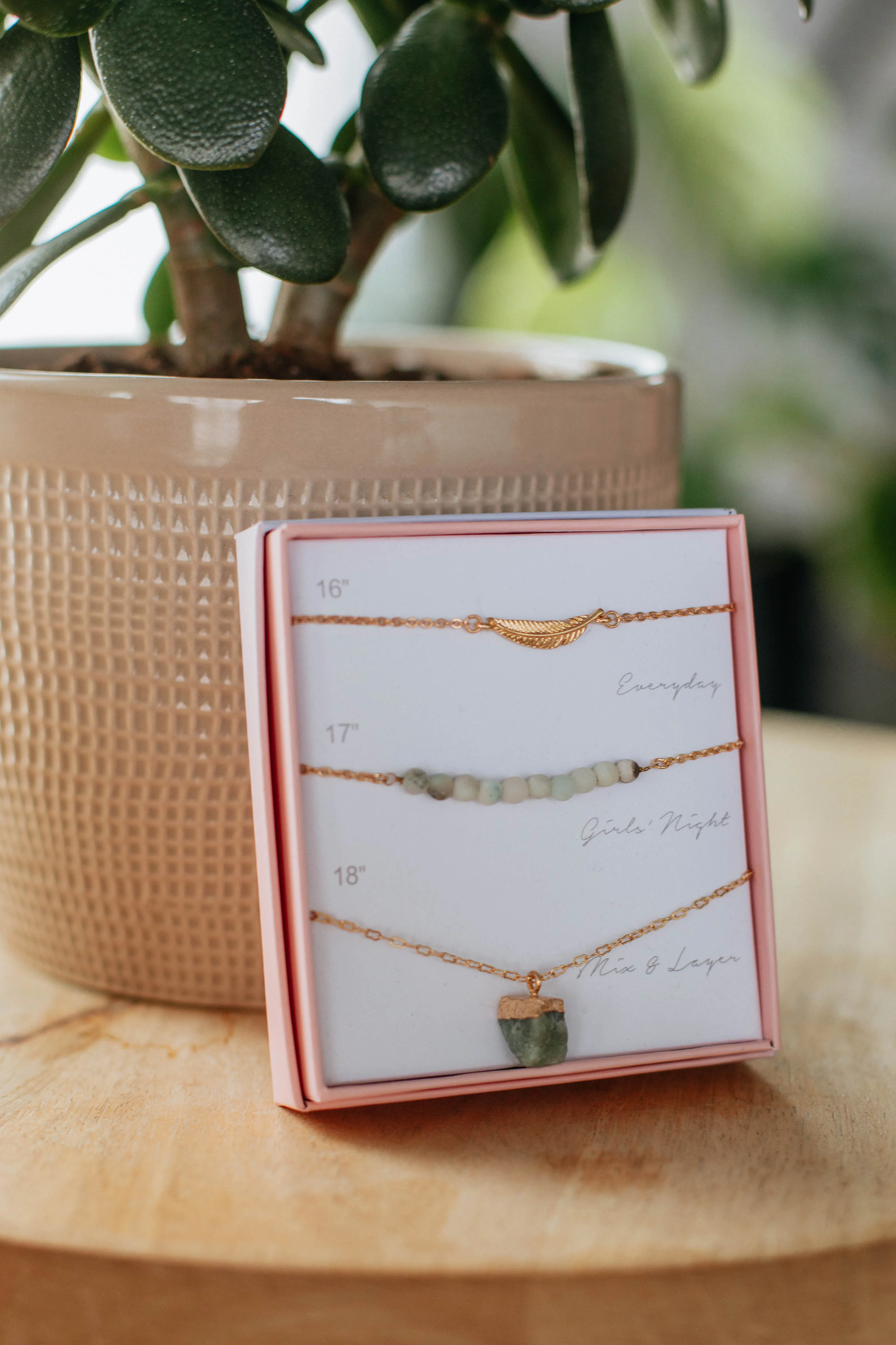 Treat Yourself Necklace Set sold by Wild Oak Boutique product image thumbnail 2