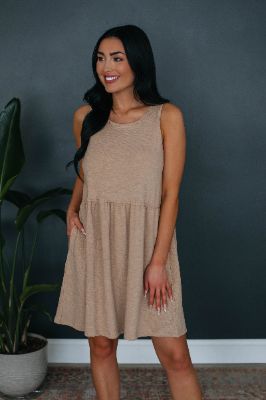 Natasha Textured Dress sold by Wild Oak Boutique
