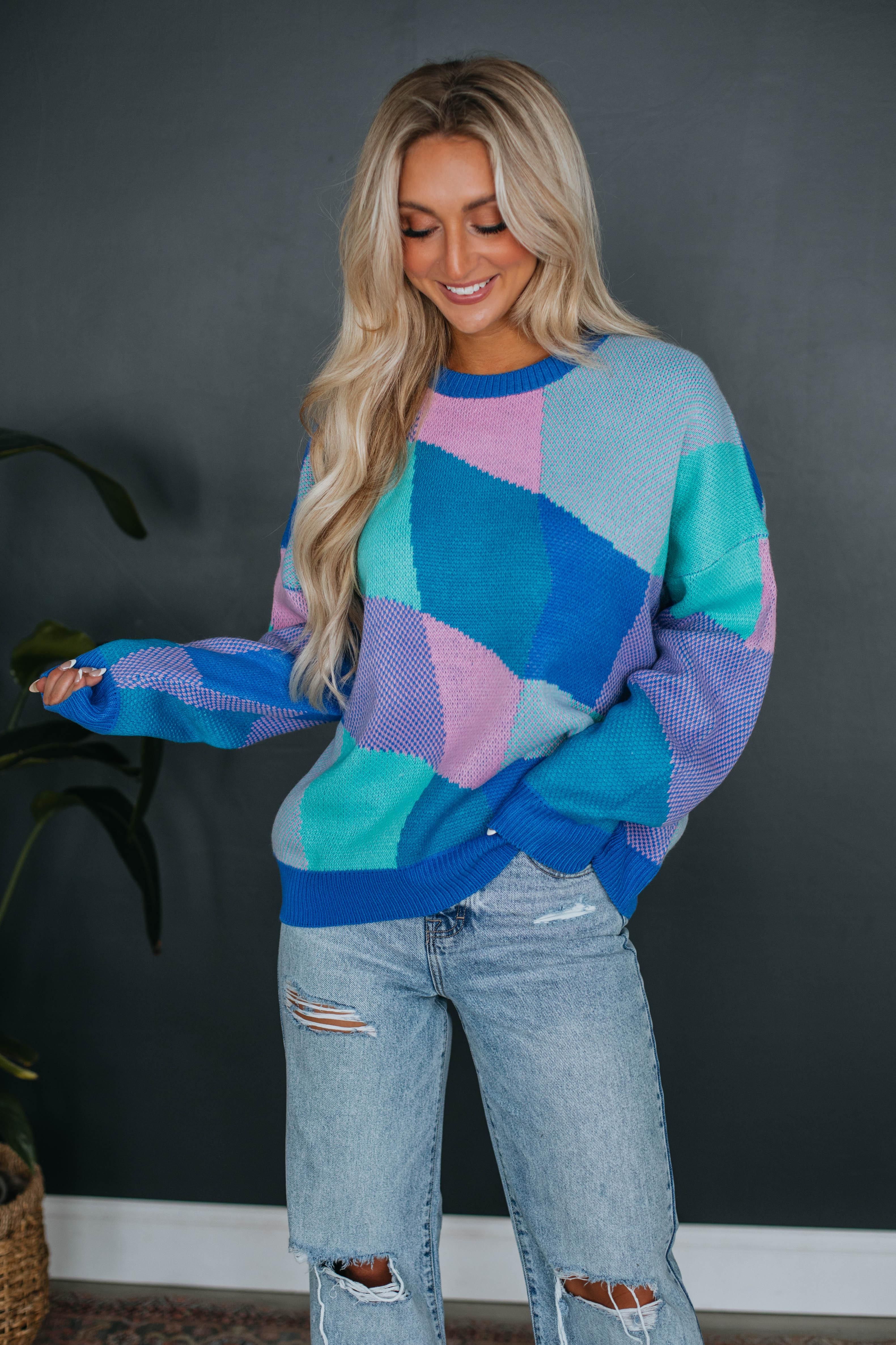 Colby Abstract Sweater sold by Wild Oak Boutique product image thumbnail 6