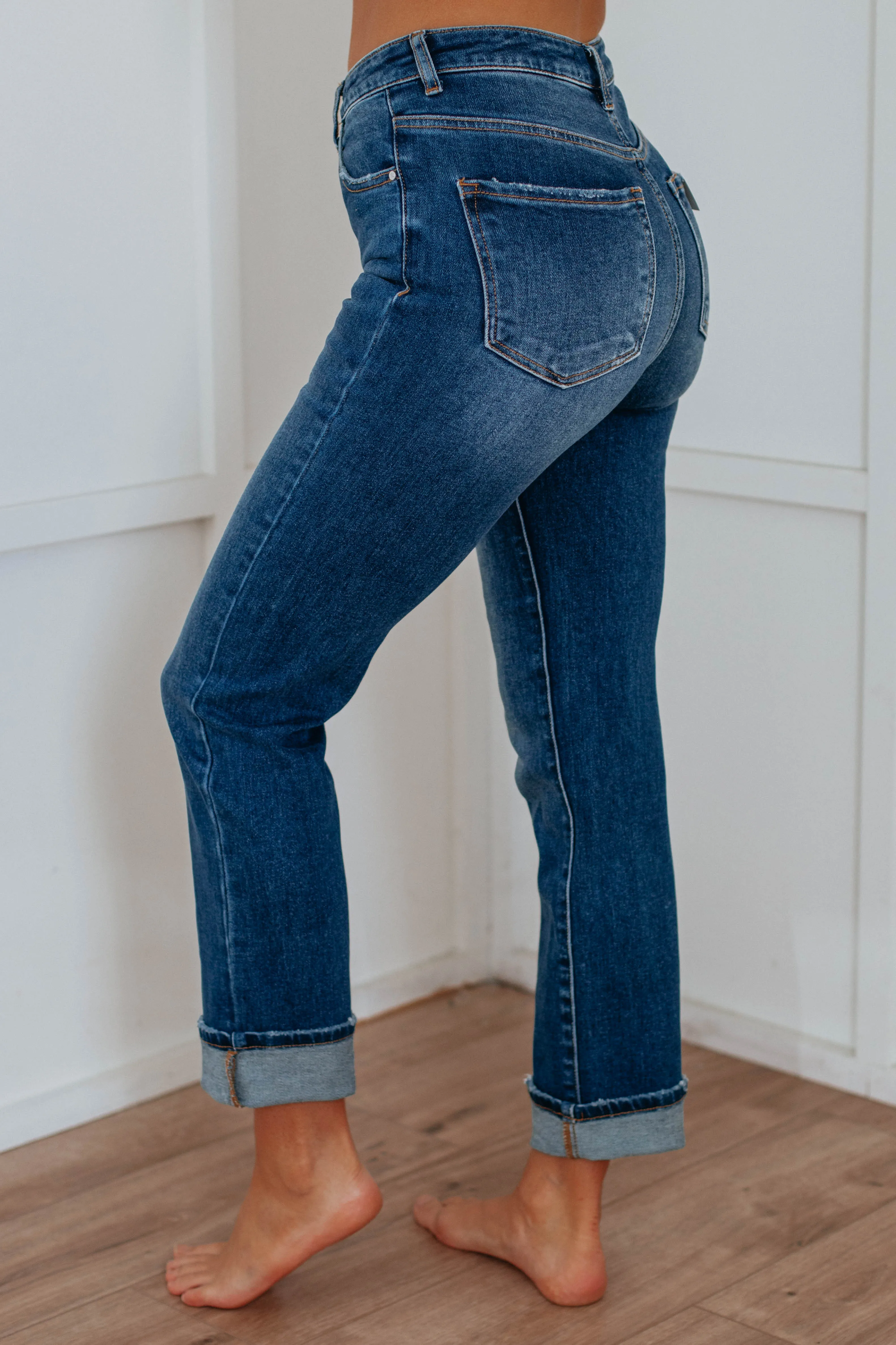 Niall Risen Jeans - Dark Wash sold by Wild Oak Boutique product image thumbnail 2