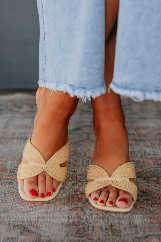 Coasting Through Heels - Natural sold by Wild Oak Boutique