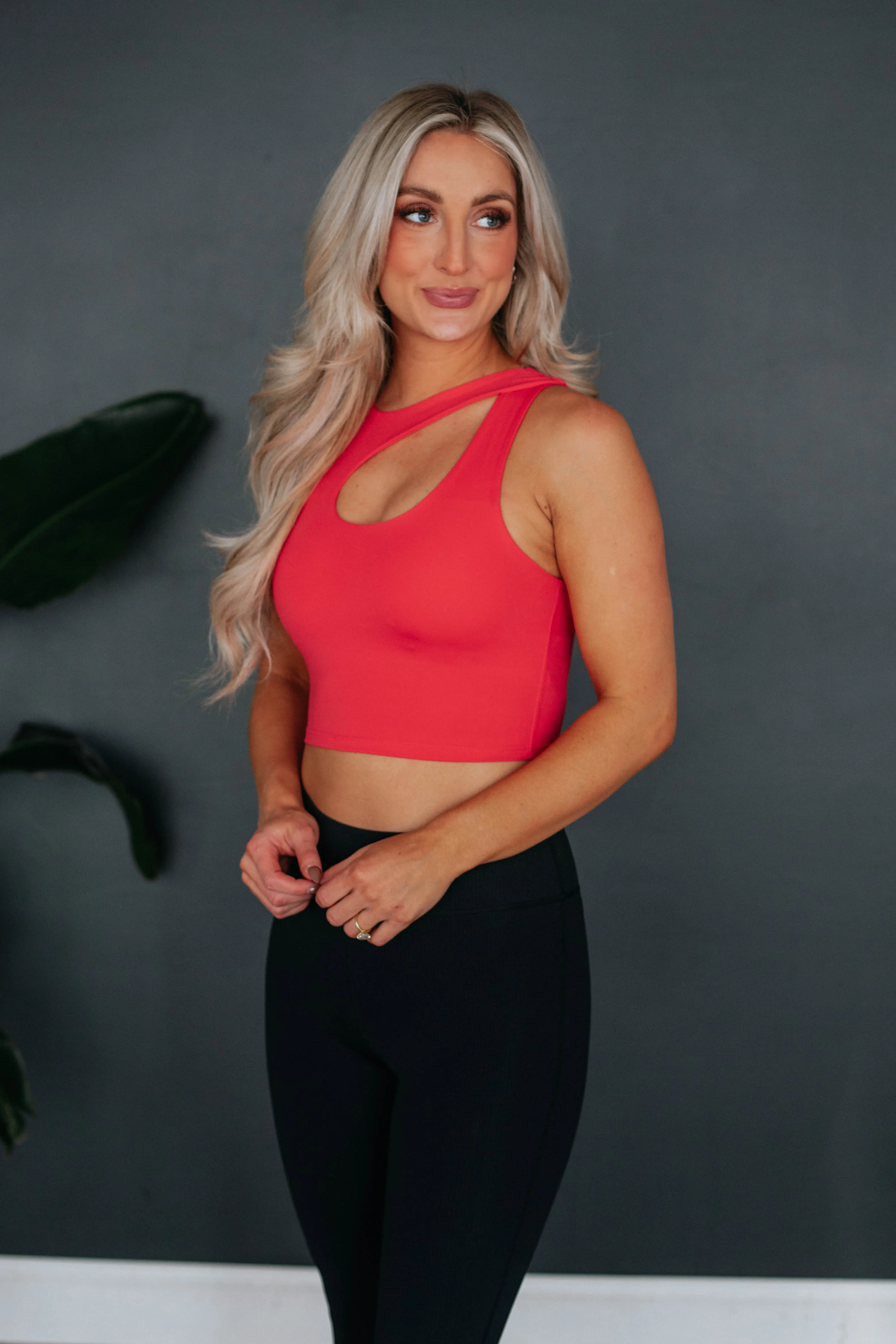 Satria Sports Bra - Coral sold by Wild Oak Boutique product image thumbnail 2