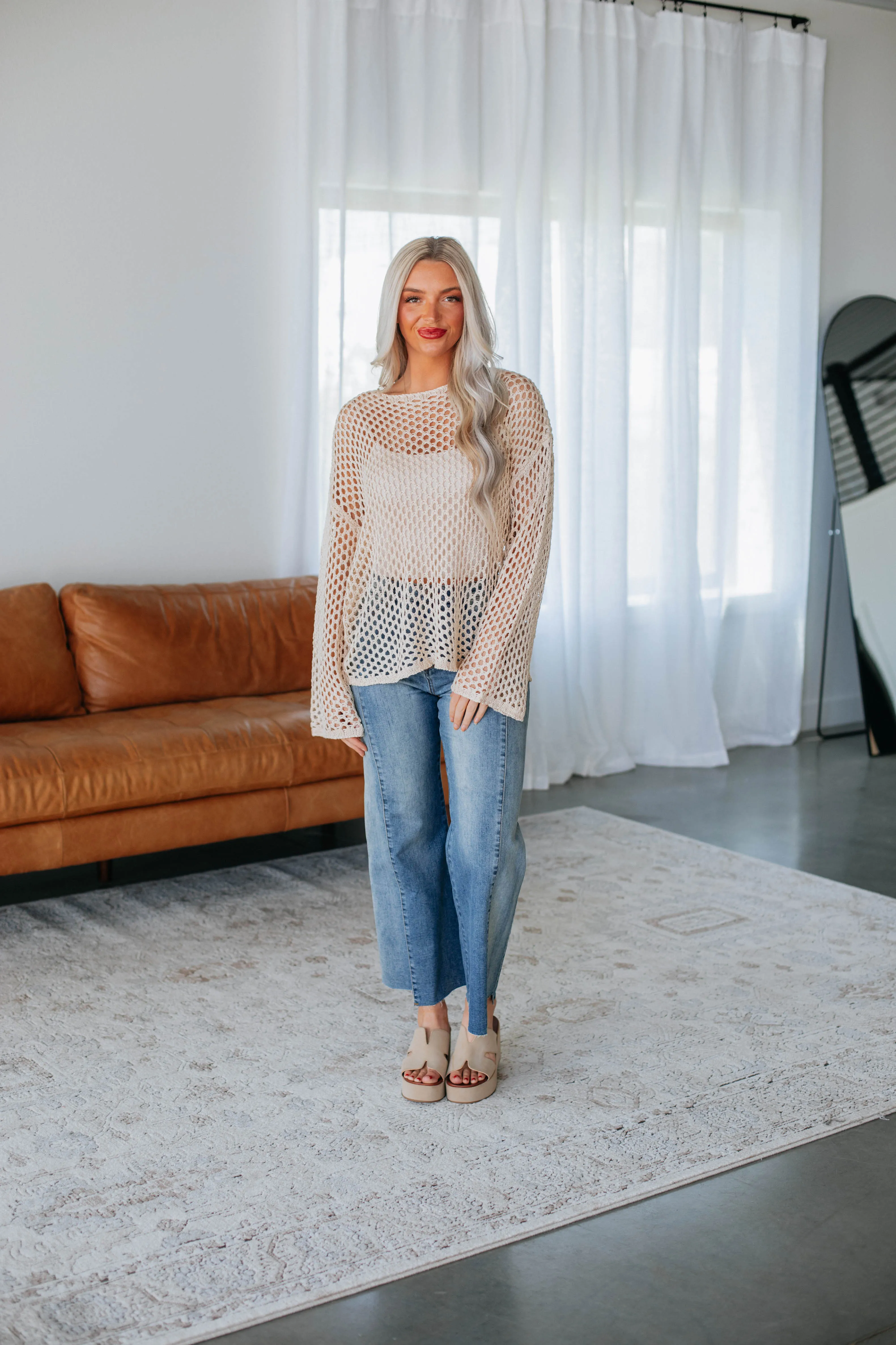 Arianna Crochet Top sold by Wild Oak Boutique product image thumbnail 2