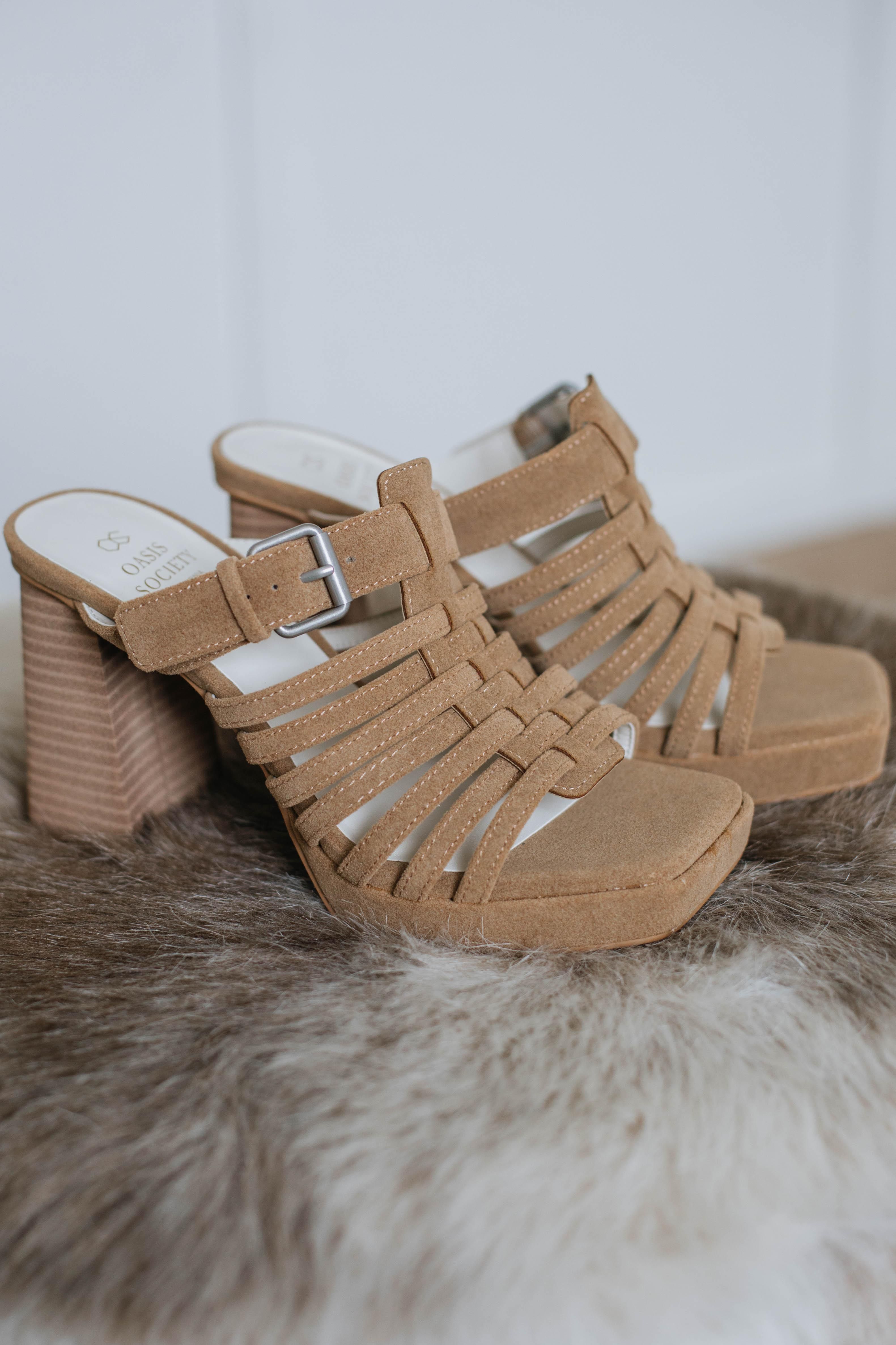 Trending Now Heels - Natural sold by Wild Oak Boutique product image thumbnail 3