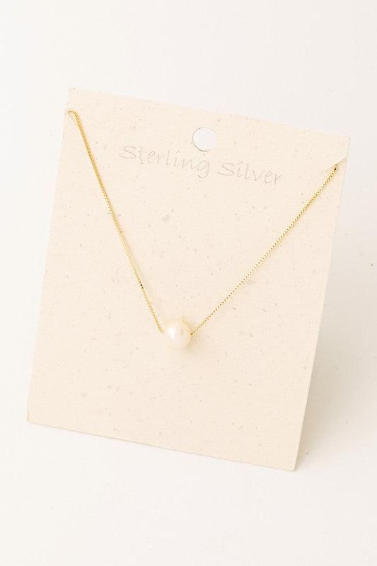 Pearl Pendant Necklace sold by Wild Oak Boutique product image thumbnail 3