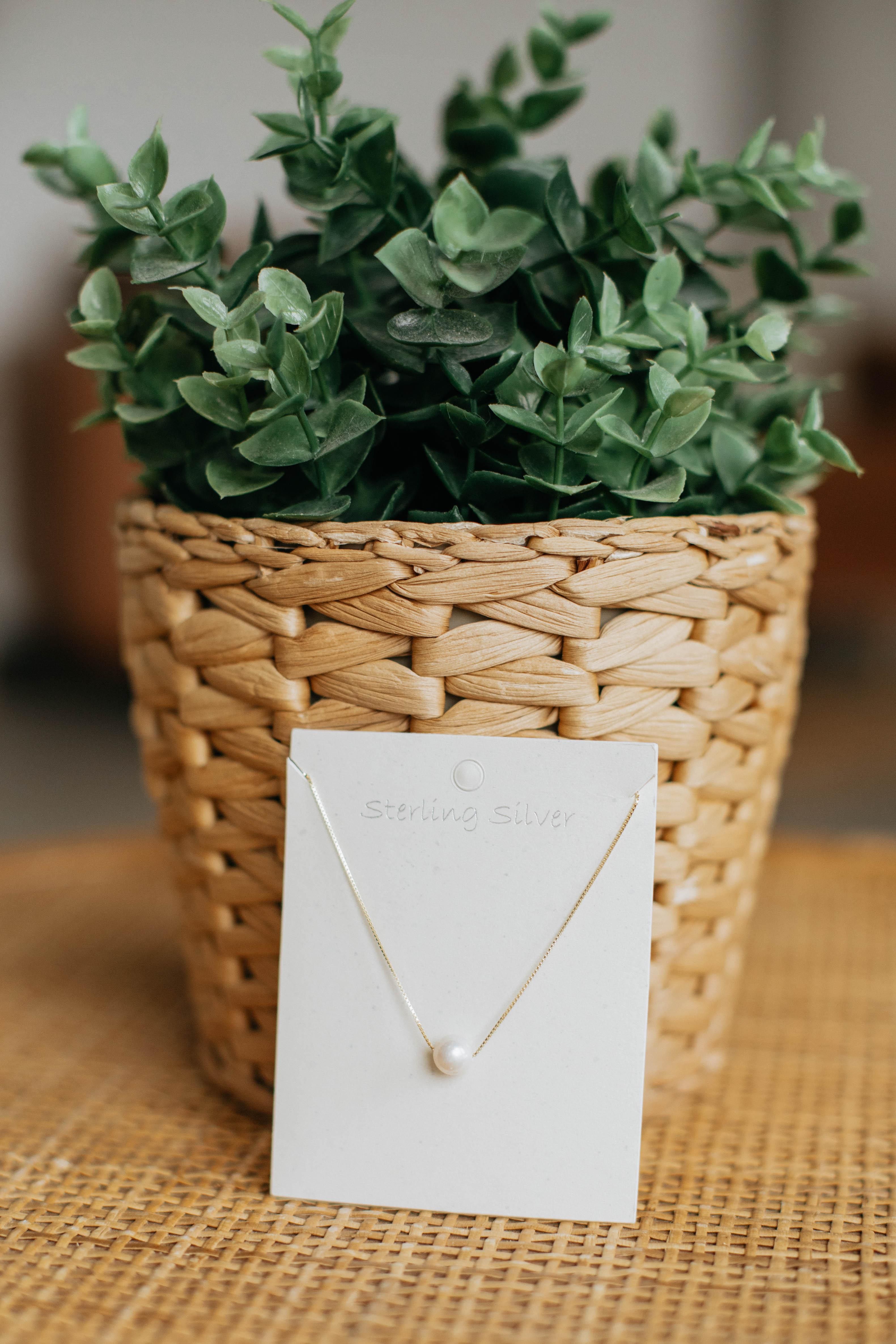 Pearl Pendant Necklace sold by Wild Oak Boutique product image thumbnail 2