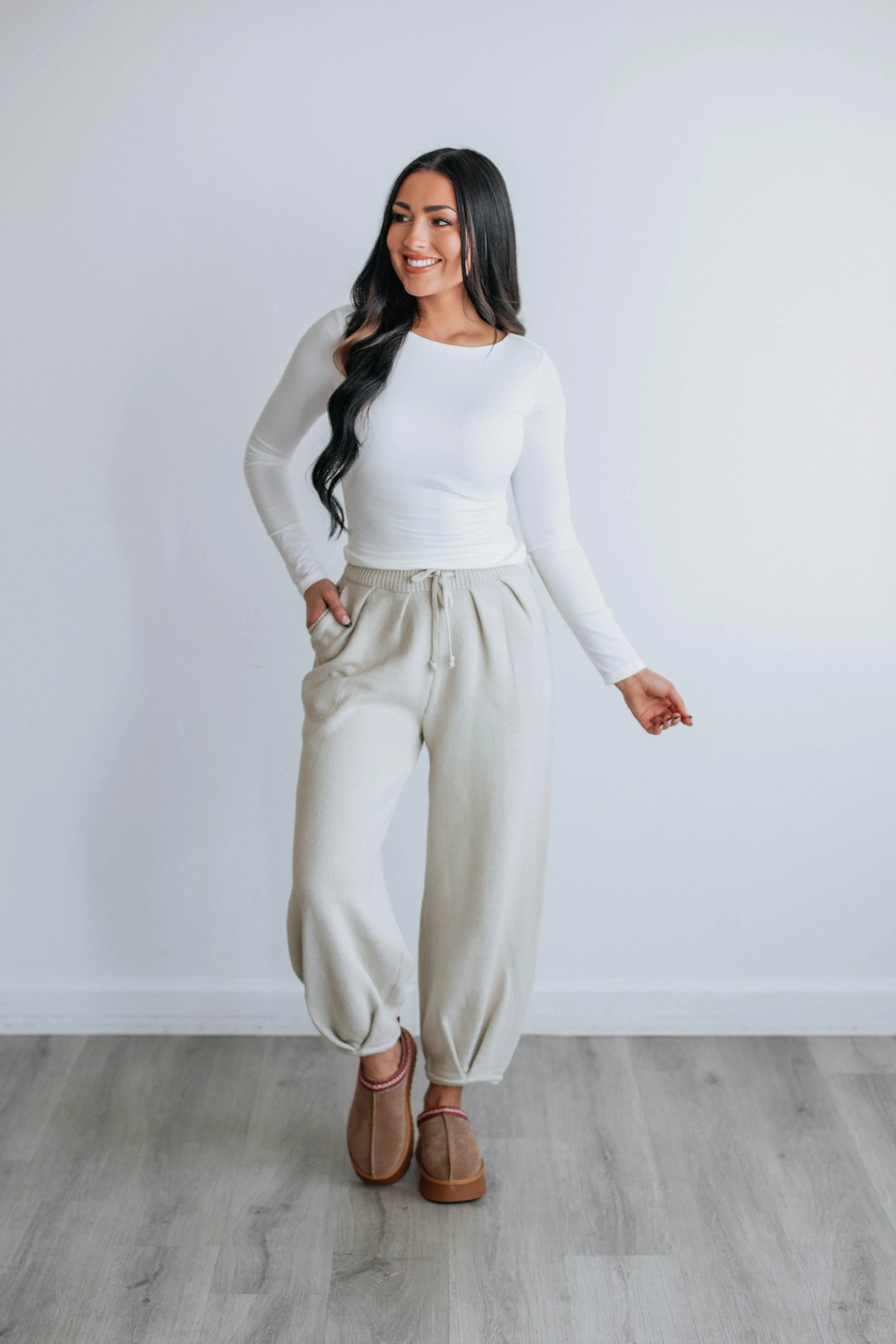 Artis Knit Pants sold by Wild Oak Boutique