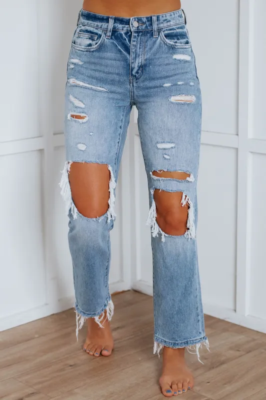 Coralie Flying Monkey Jeans sold by Wild Oak Boutique