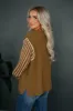 Montgomery Contrast Sweater sold by Wild Oak Boutique