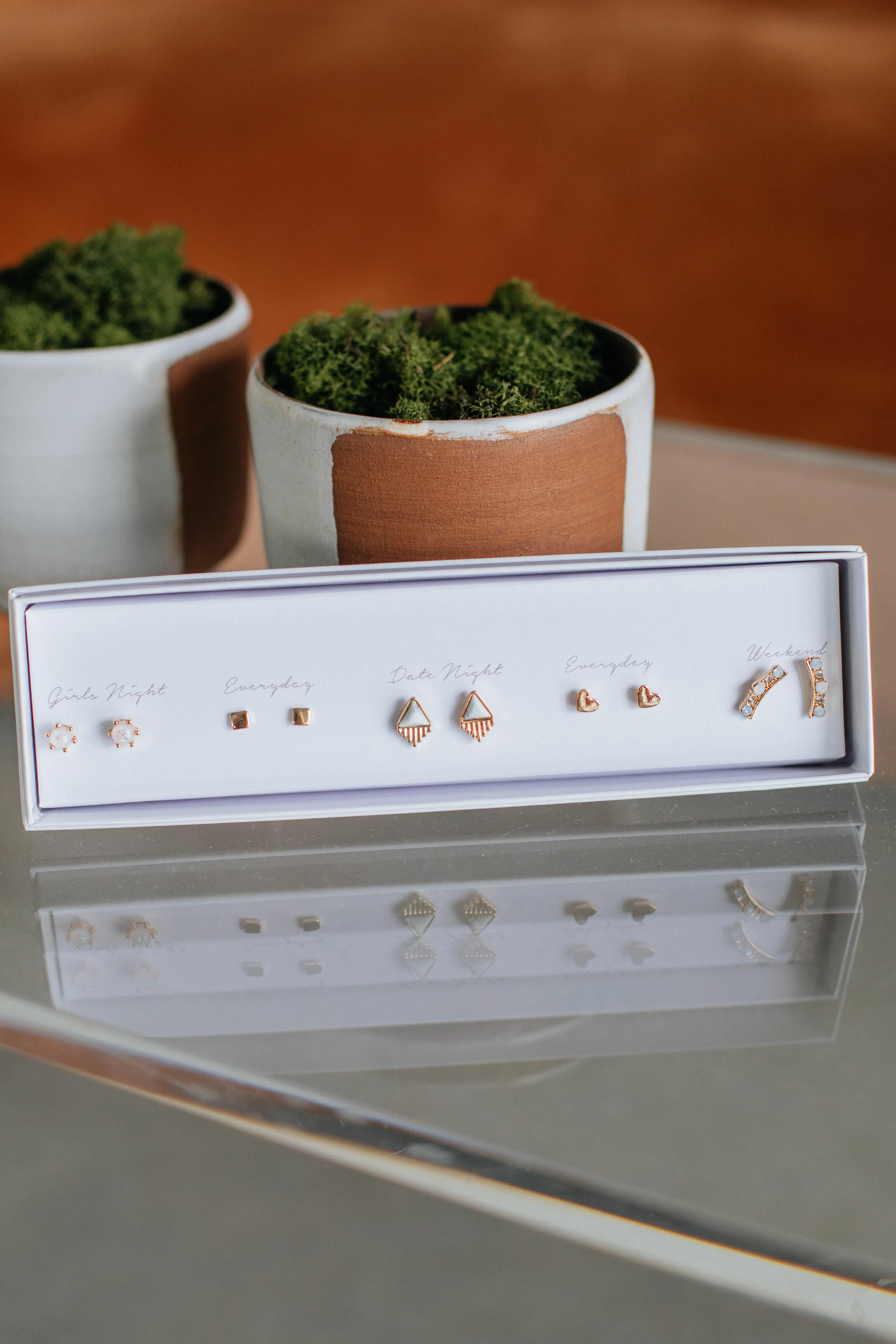 Elevated Effect Earring Set sold by Wild Oak Boutique