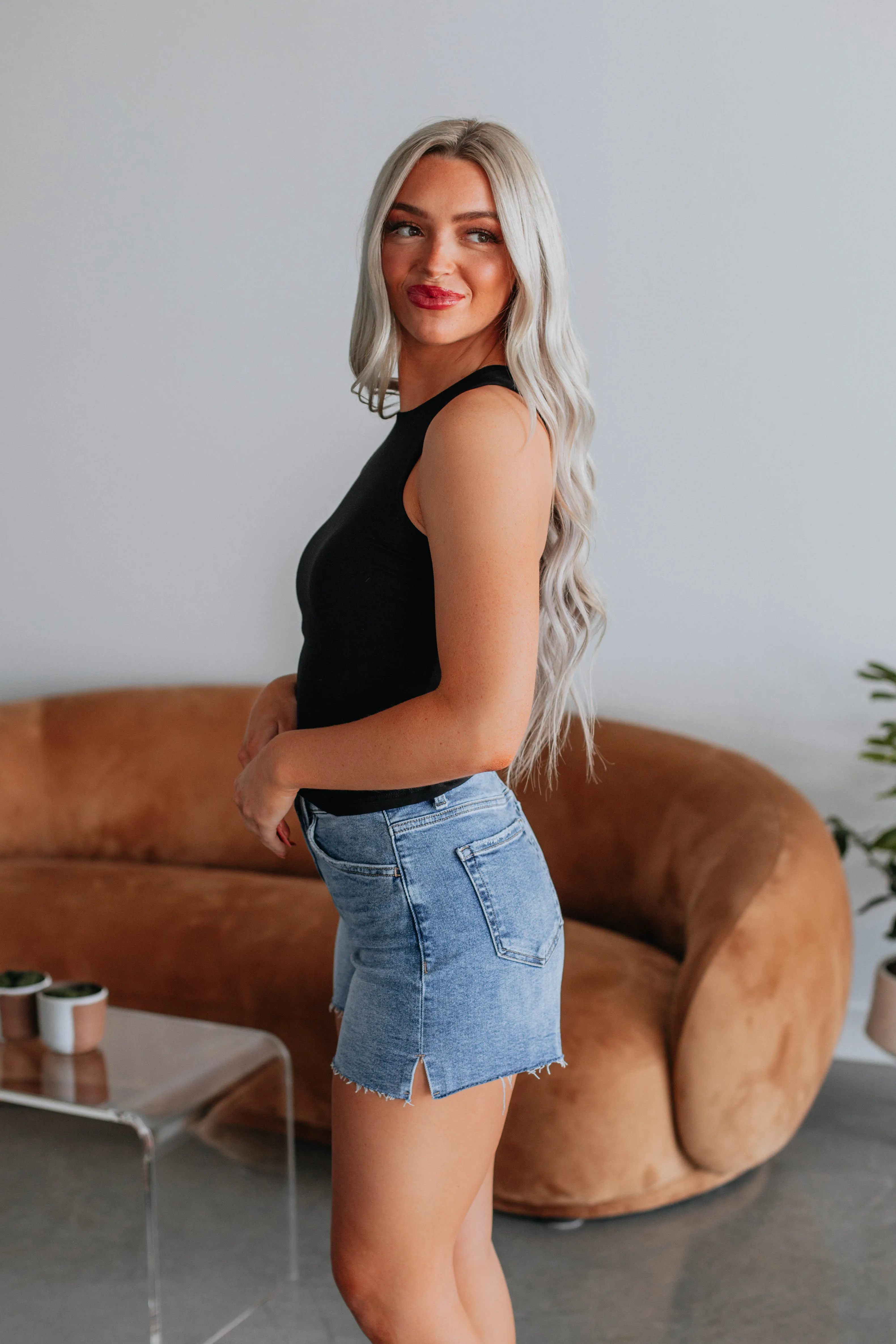 Eleia Basic Tank - Black sold by Wild Oak Boutique product image thumbnail 3